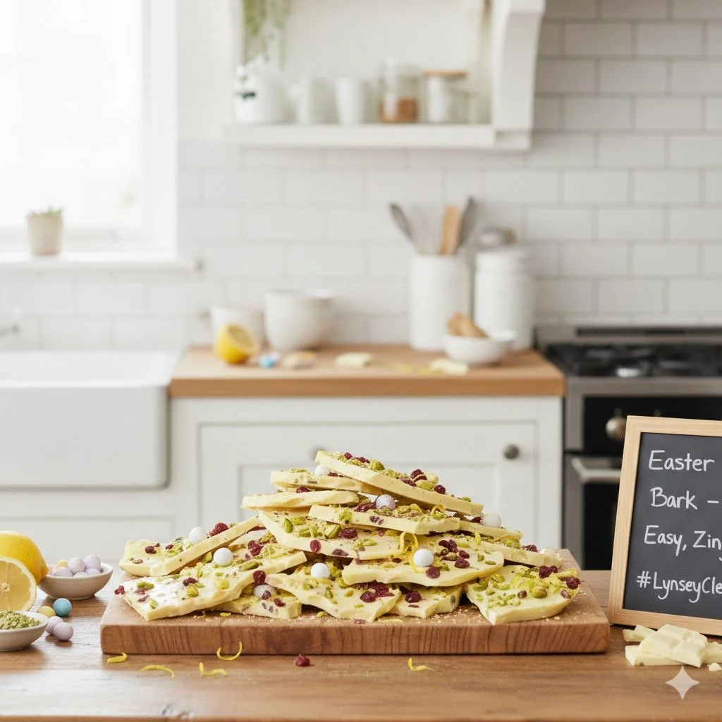 Easter Lemon &amp; White Chocolate Bark