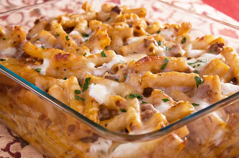 Sausage and Ricotta Pasta Bake