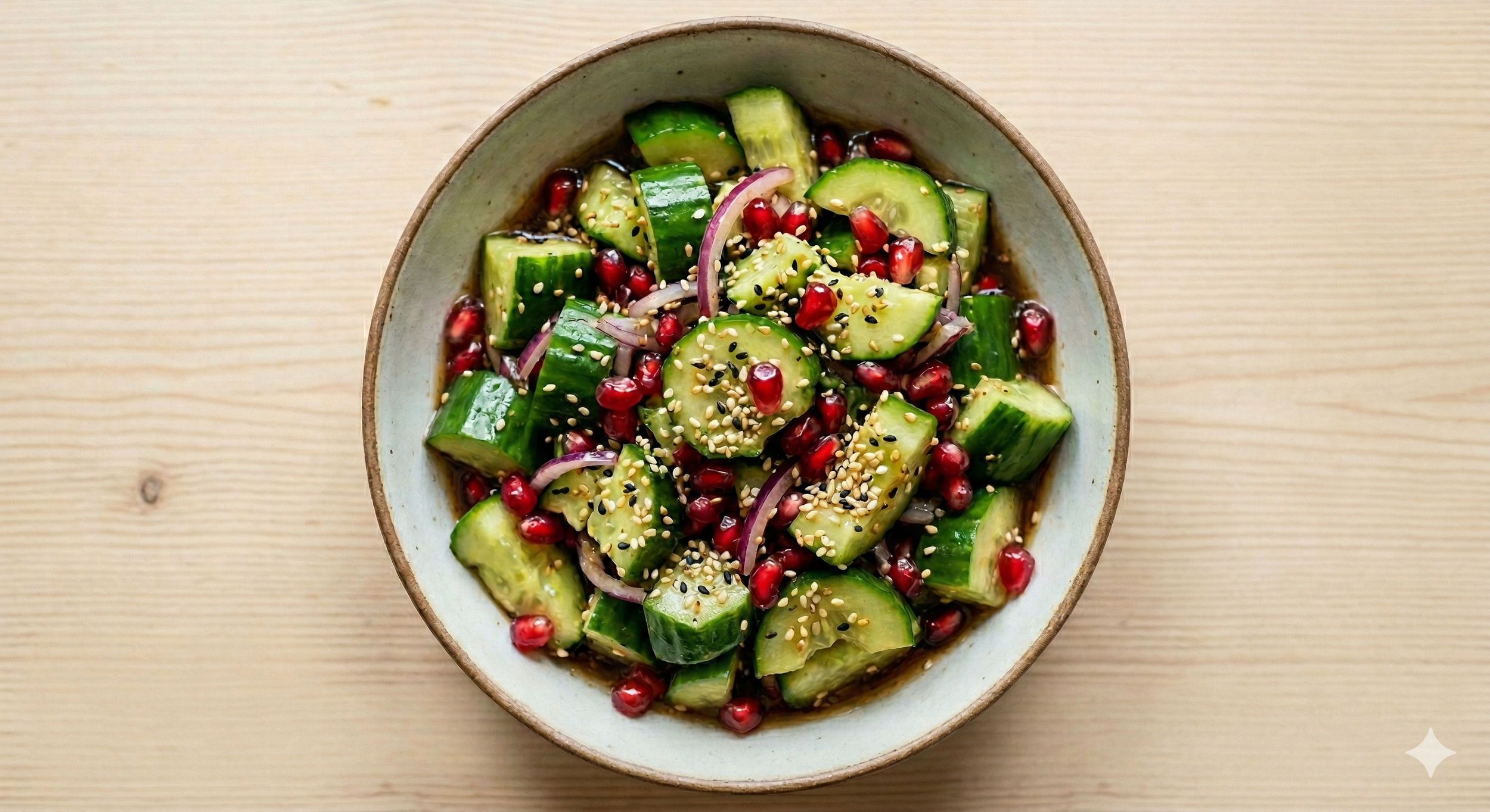 Crispy Asian Cucumber Salad