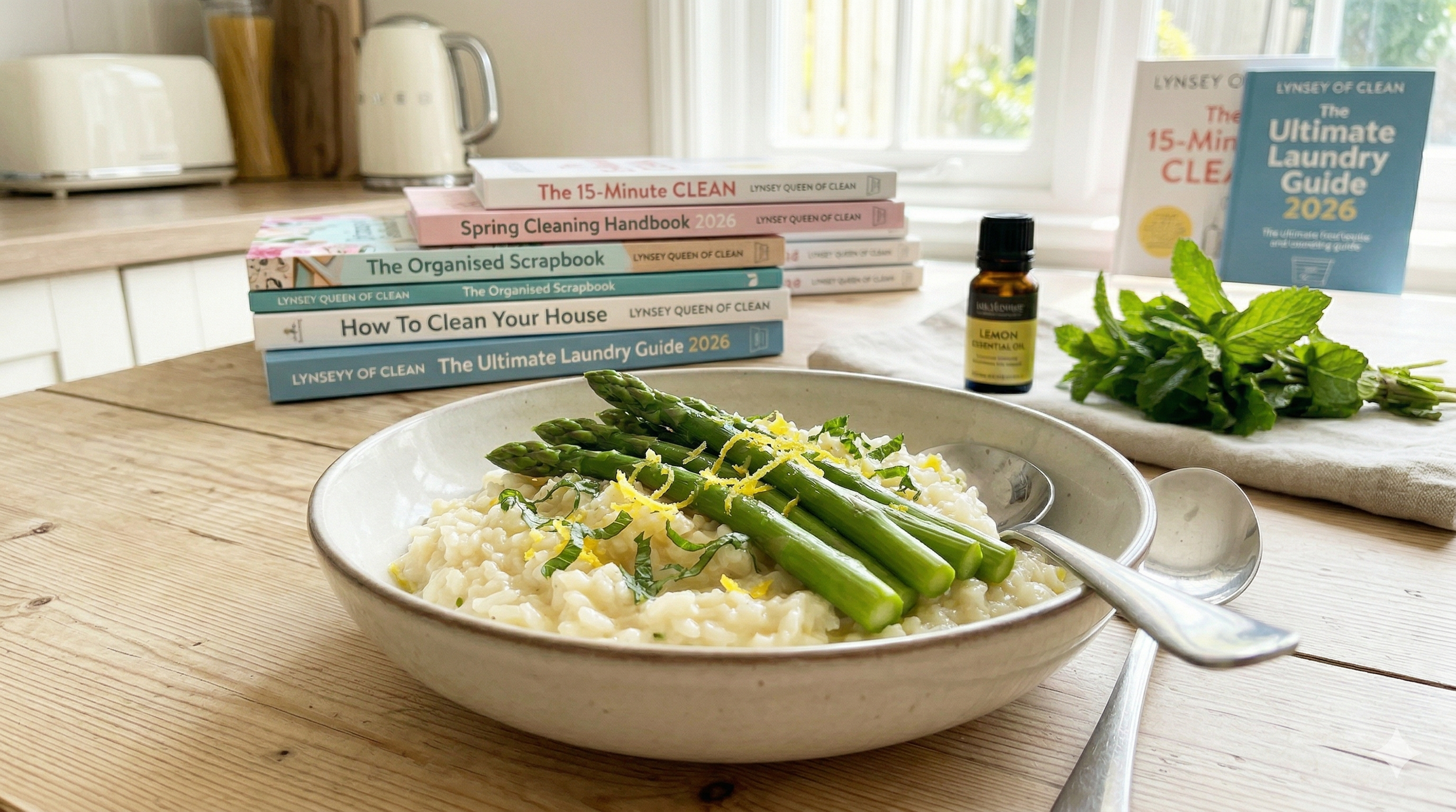 Lemon &amp; Asparagus Spring Risotto