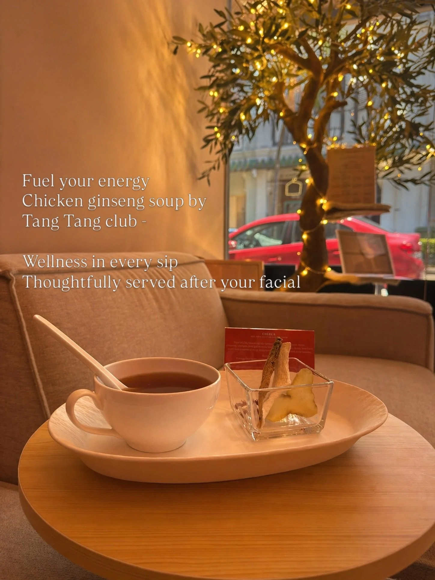 Because real skincare starts from within.

Chicken Ginseng Soup from @tangtang.club 
deeply nourishes, restores your Energy and carries you through the day.