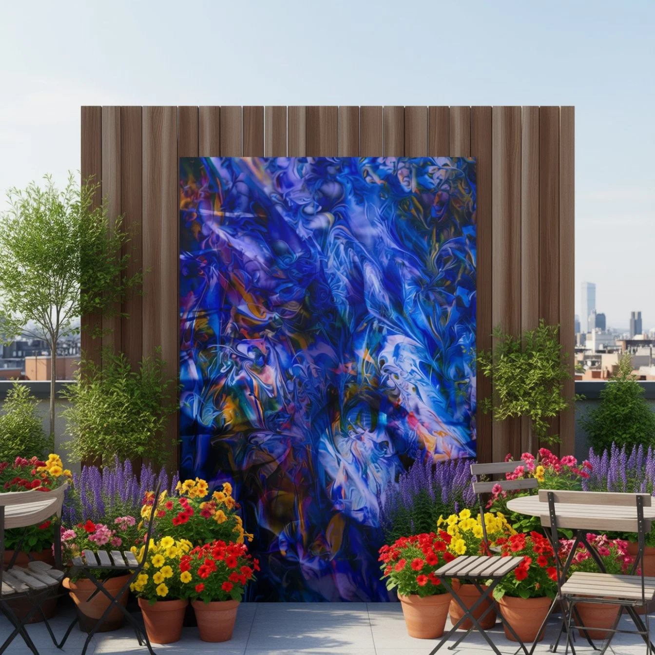 Bold contemporary photographic artwork