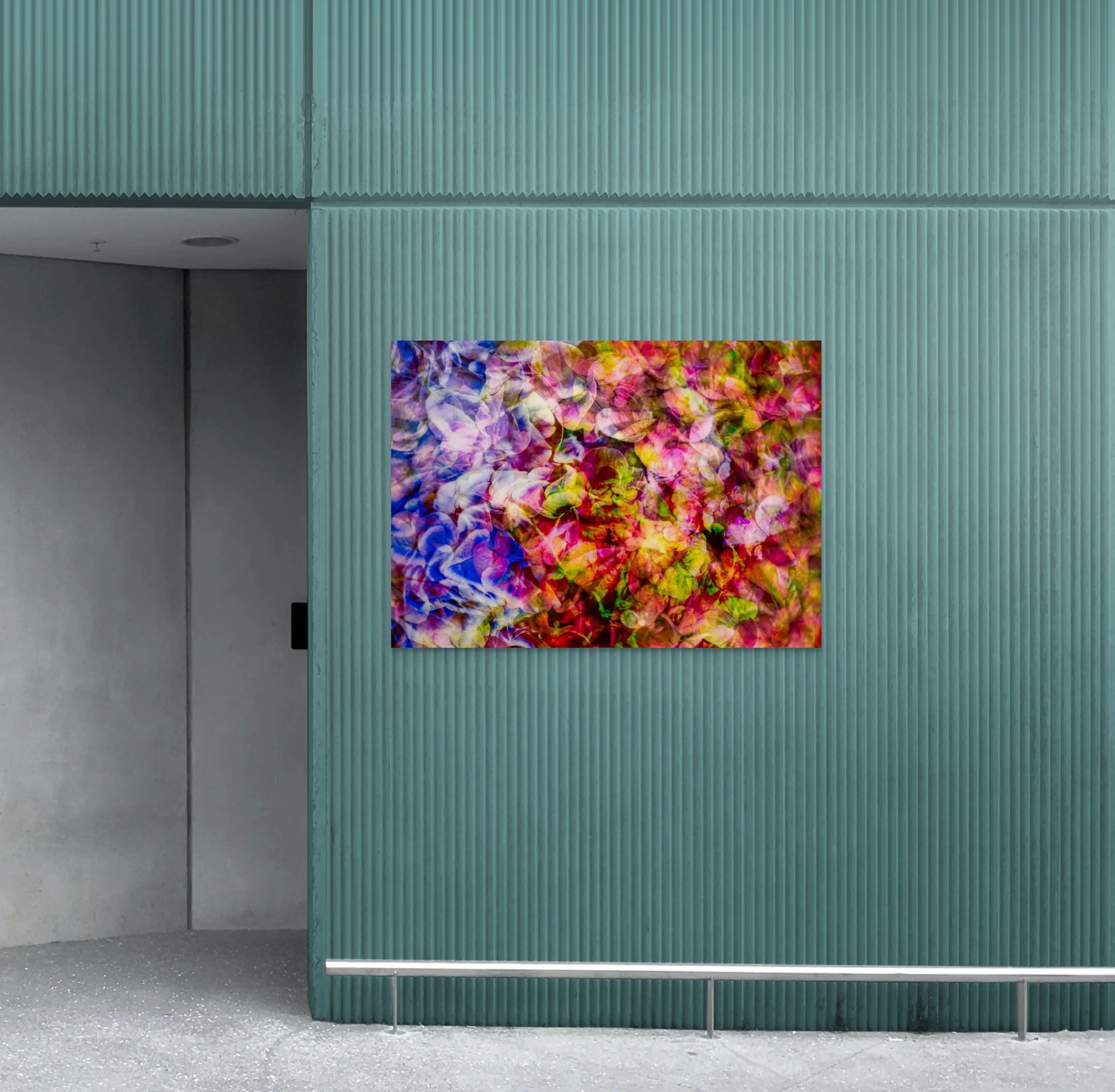 Blended contemporary photographic artwork