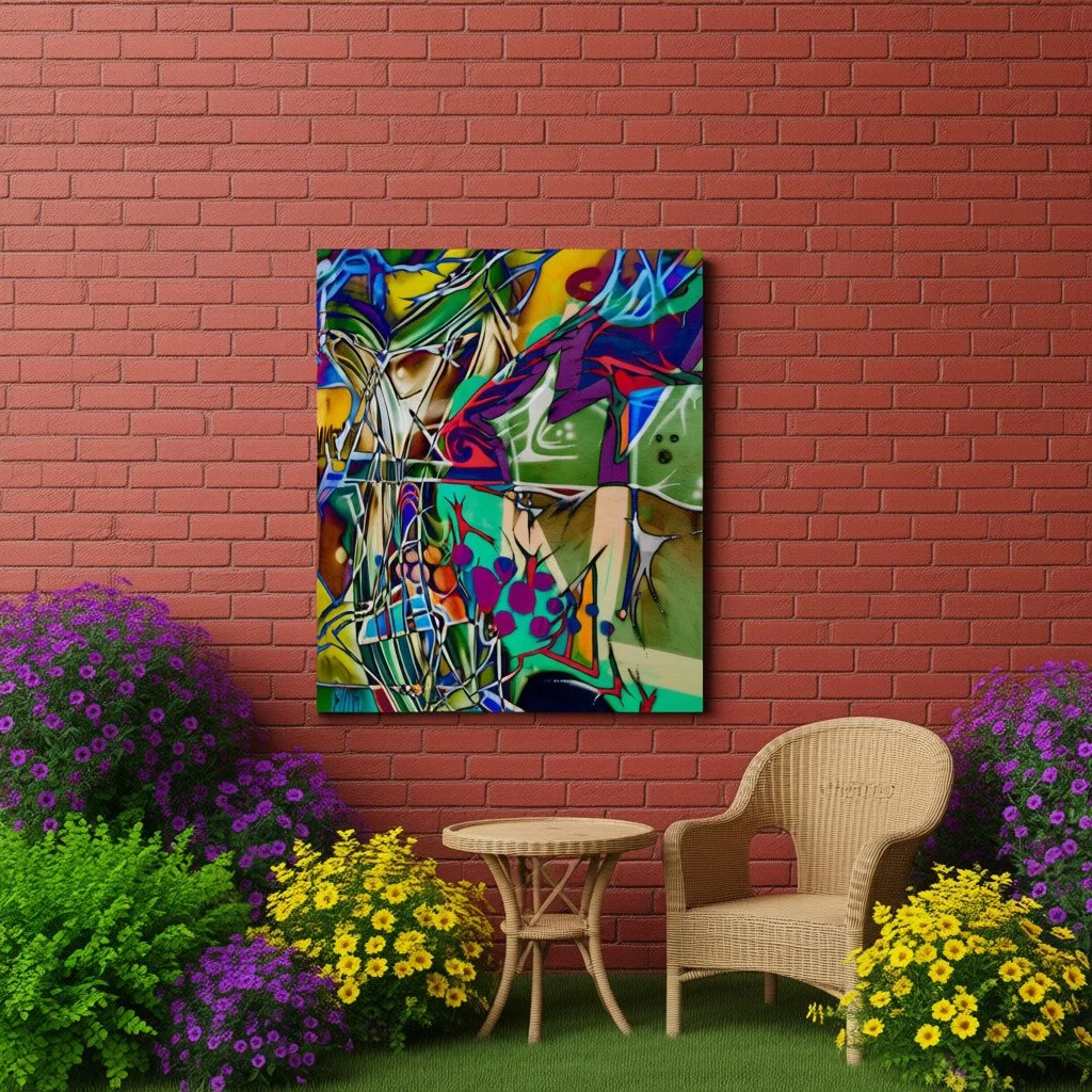 Bold contemporary photographic artwork