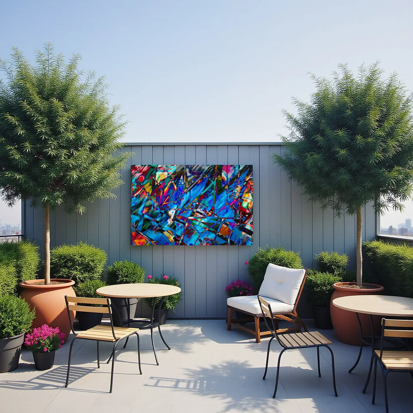 Bold contemporary photographic artwork