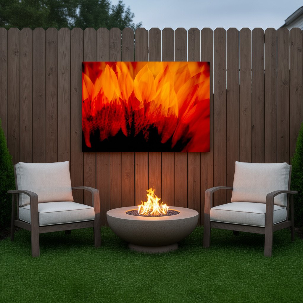 Blended contemporary photographic artwork