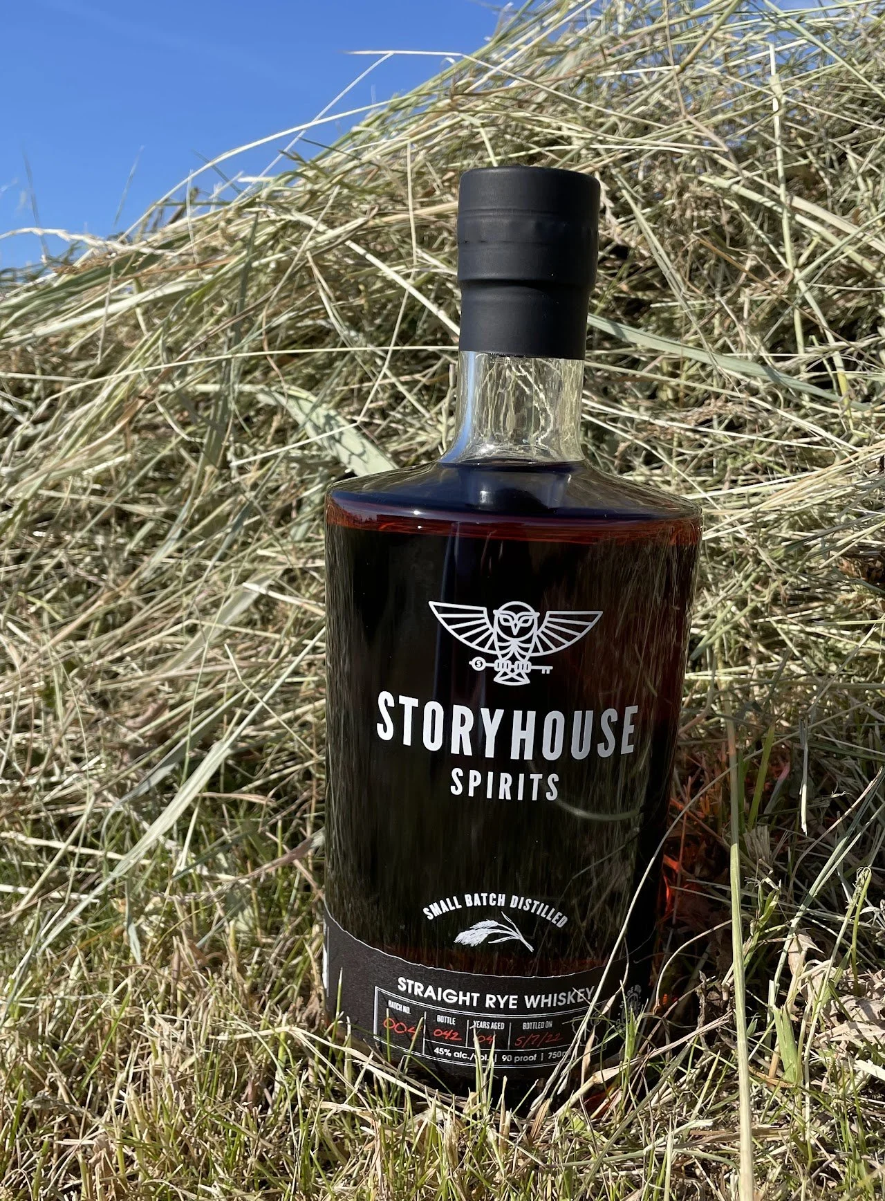 Storyhouse Spirits Straight rye whiskey