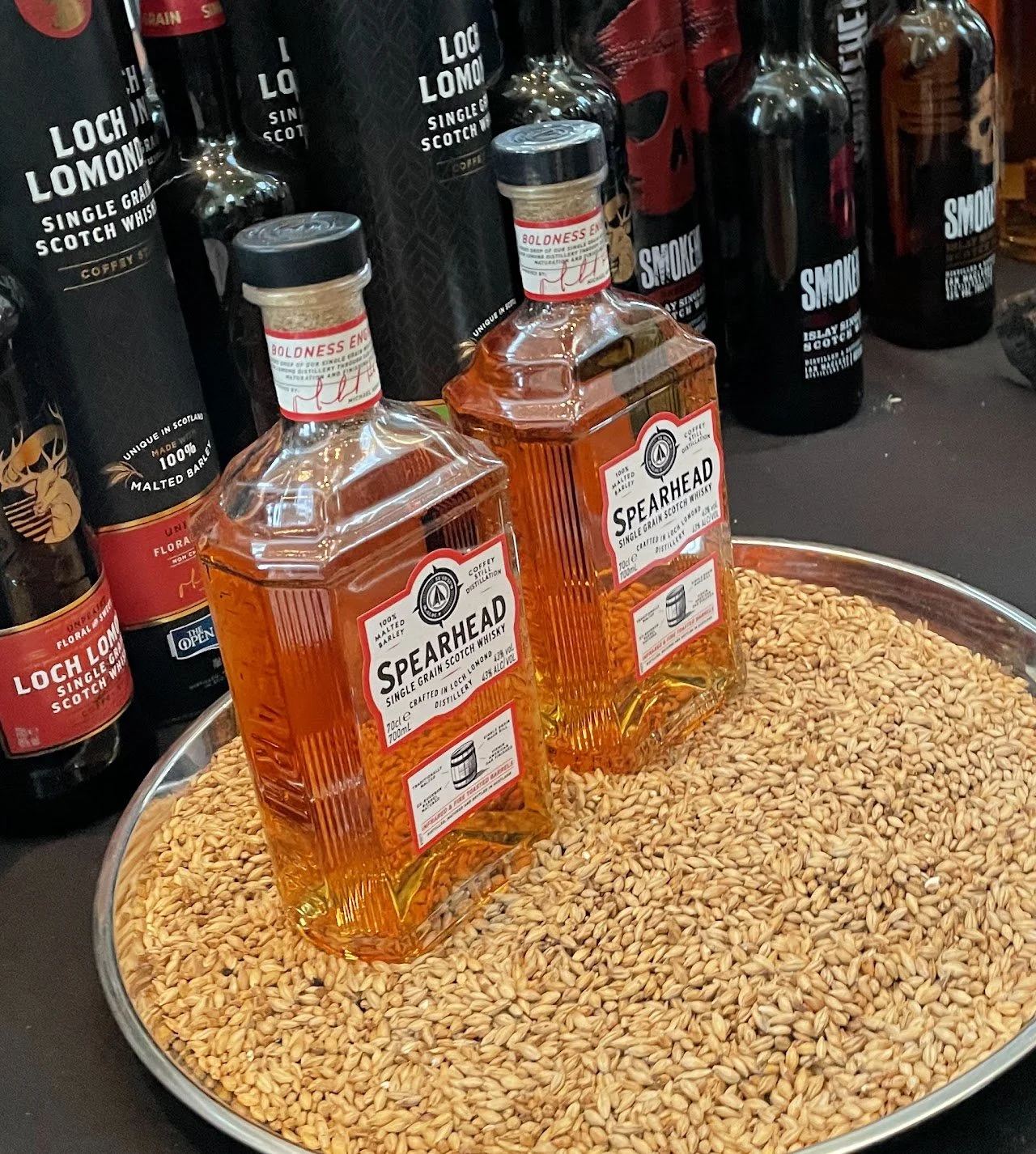 Spearhead single grain scotch whisky