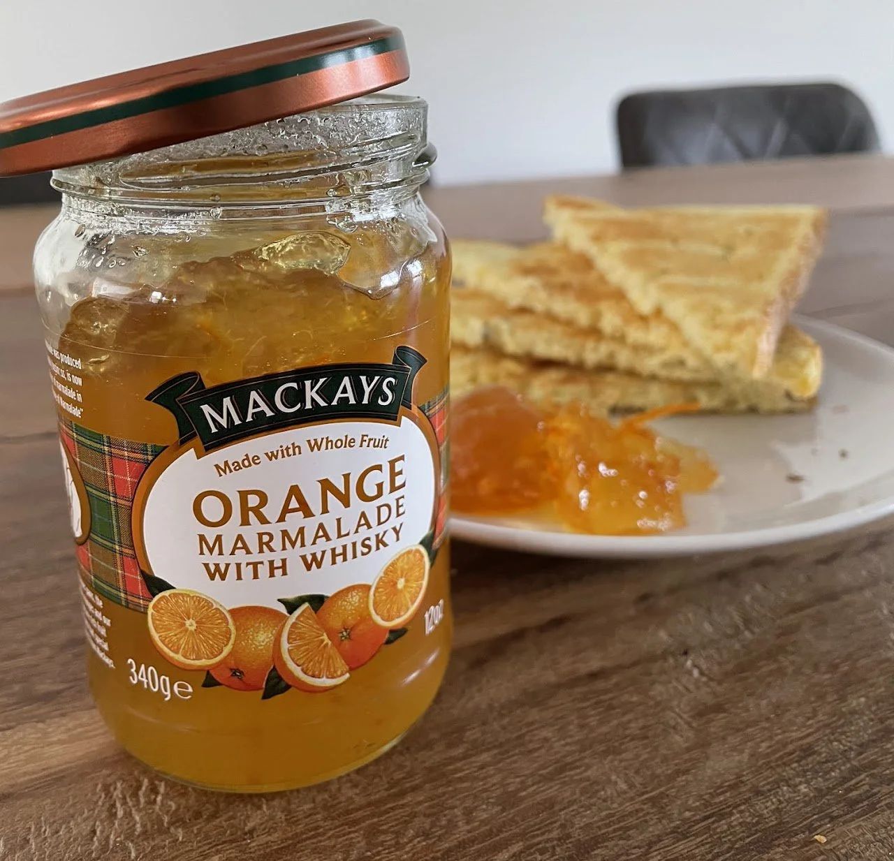 Marmalade with whisky