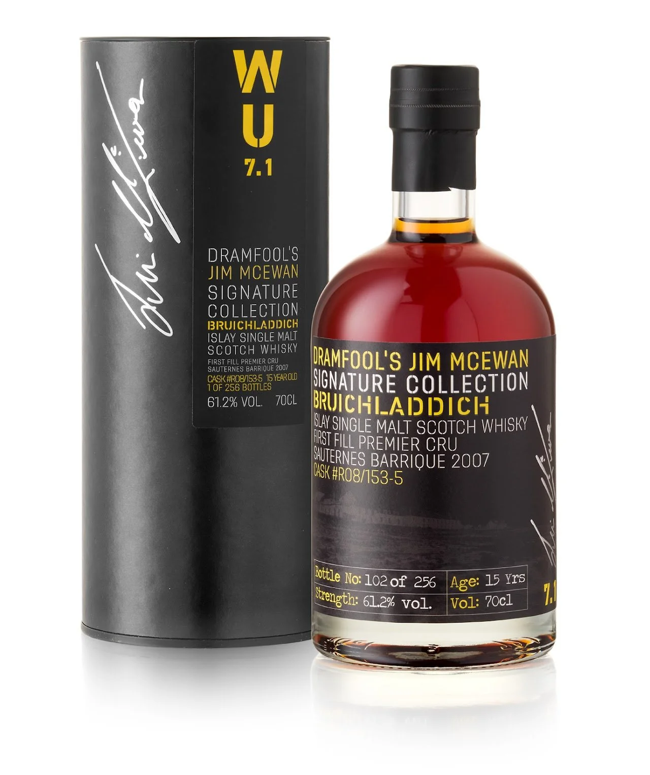 Jim McEwan Signature Collection 7.1 Bruichladdich 2007 1st fill Premier Cru Sauternes Barrique
