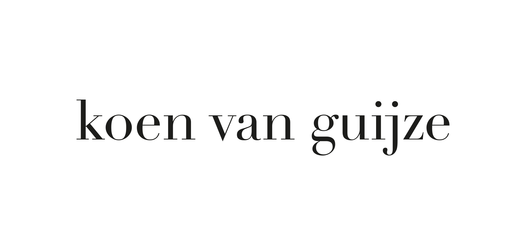 koen van guijze logo