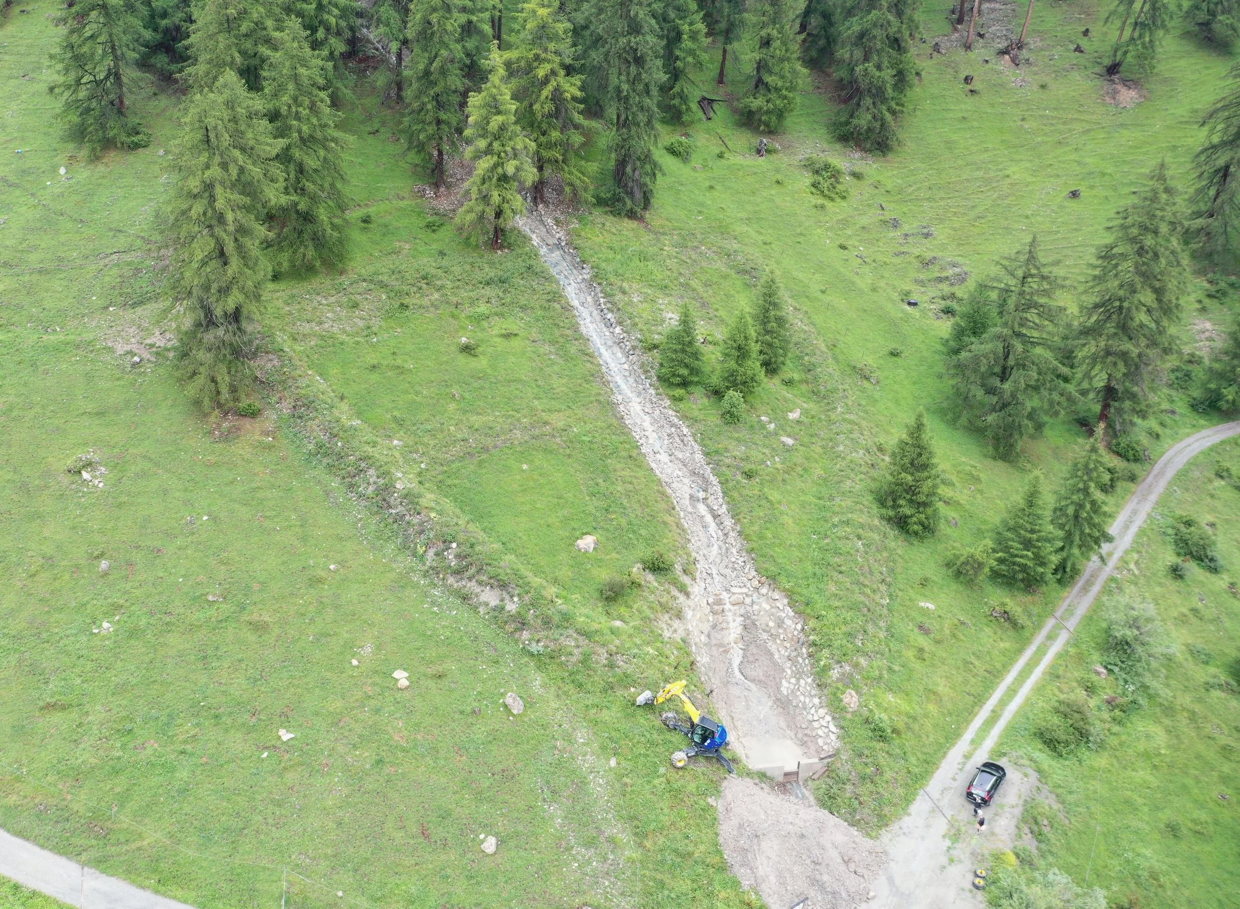 Geschiebe- und Sandfang Aua da Plaz