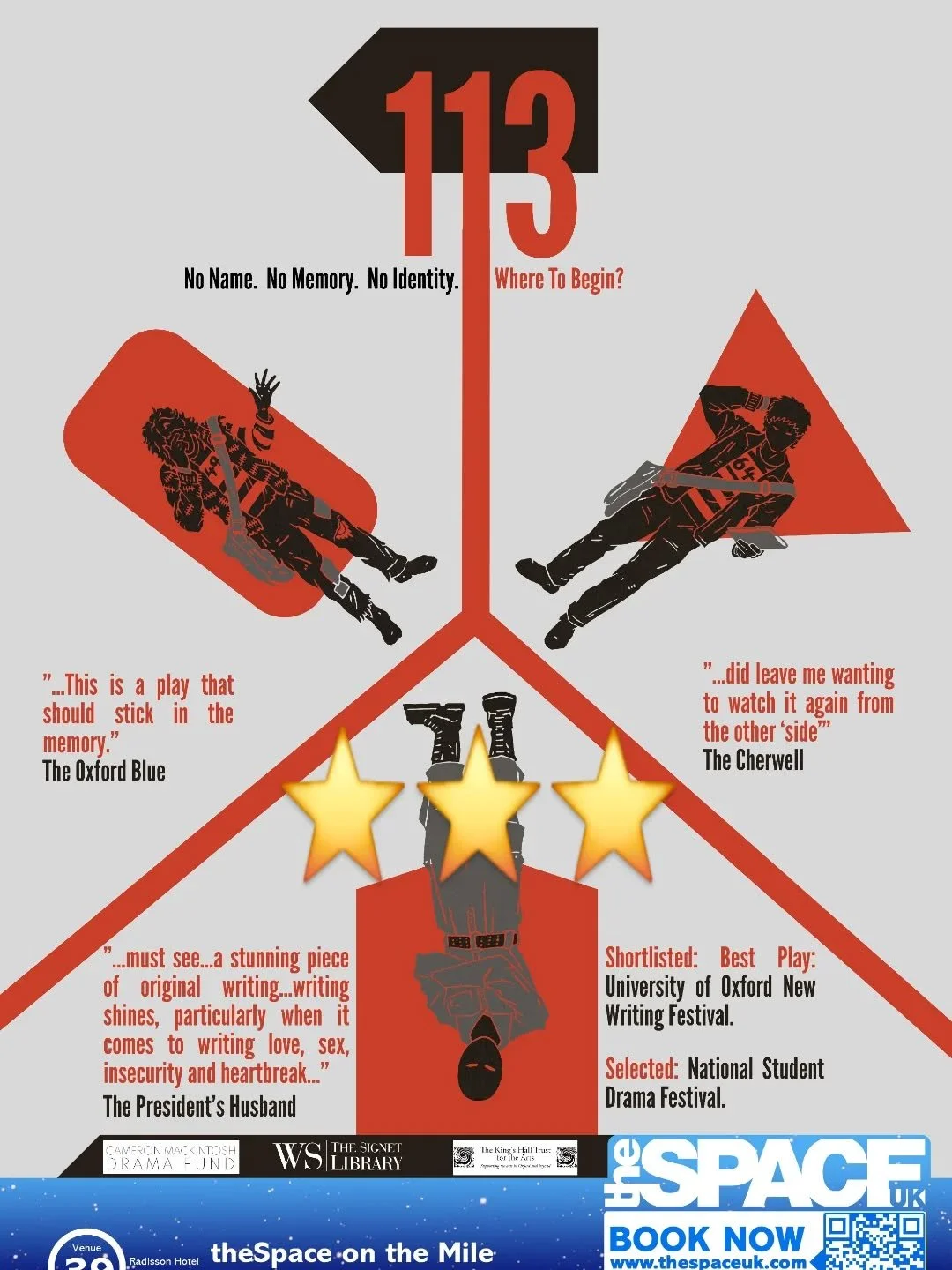 In the comfort of my home, on a day where my chores were miraculously all done and I didn't have to go into town, I finally had the chance to start reviewing the Fringe 2025 recordings I've so kindly been given.

First on the list was a show called &