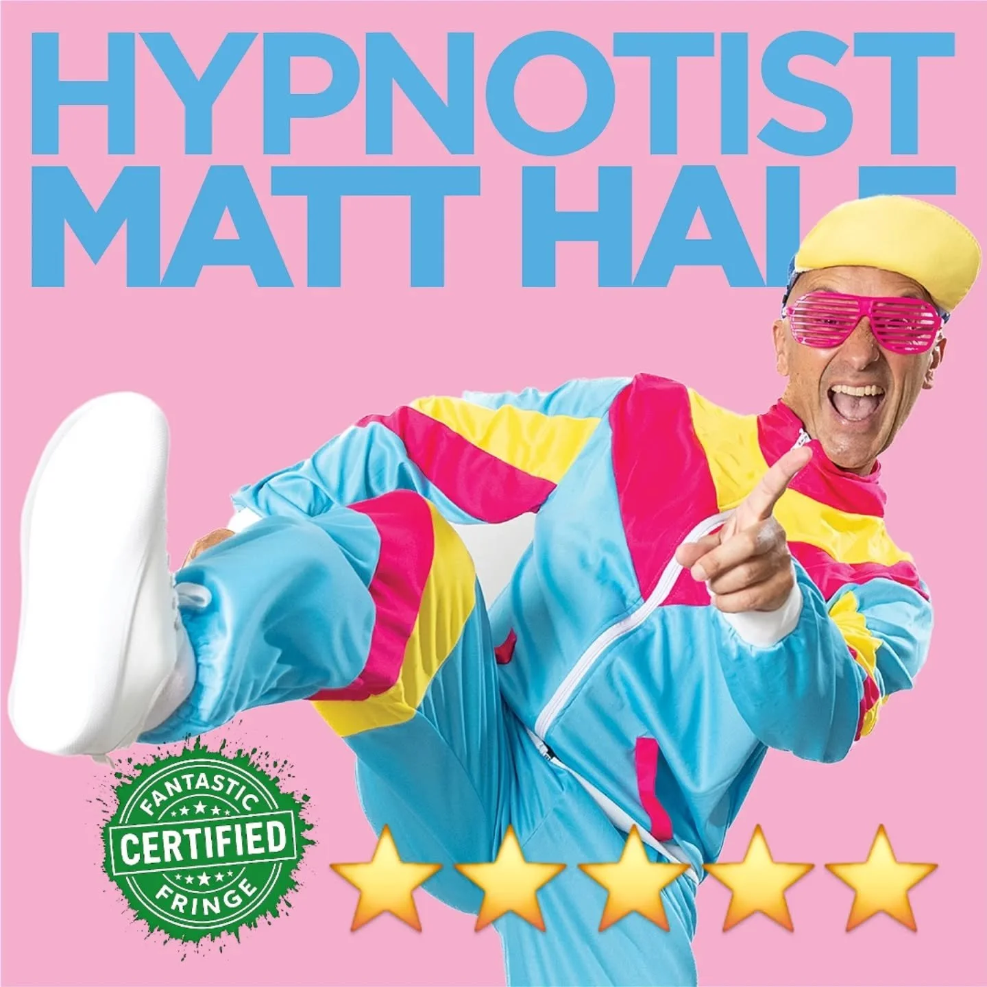 I haven't seen a hypnotist in well over 20 years, so I was only too delighted to come along and see "Matt Hale: Funbelievable" at the Gilded Balloon Patter House.

Hale gets the crowd pumped with an energetic entrance to 90's club music. Th
