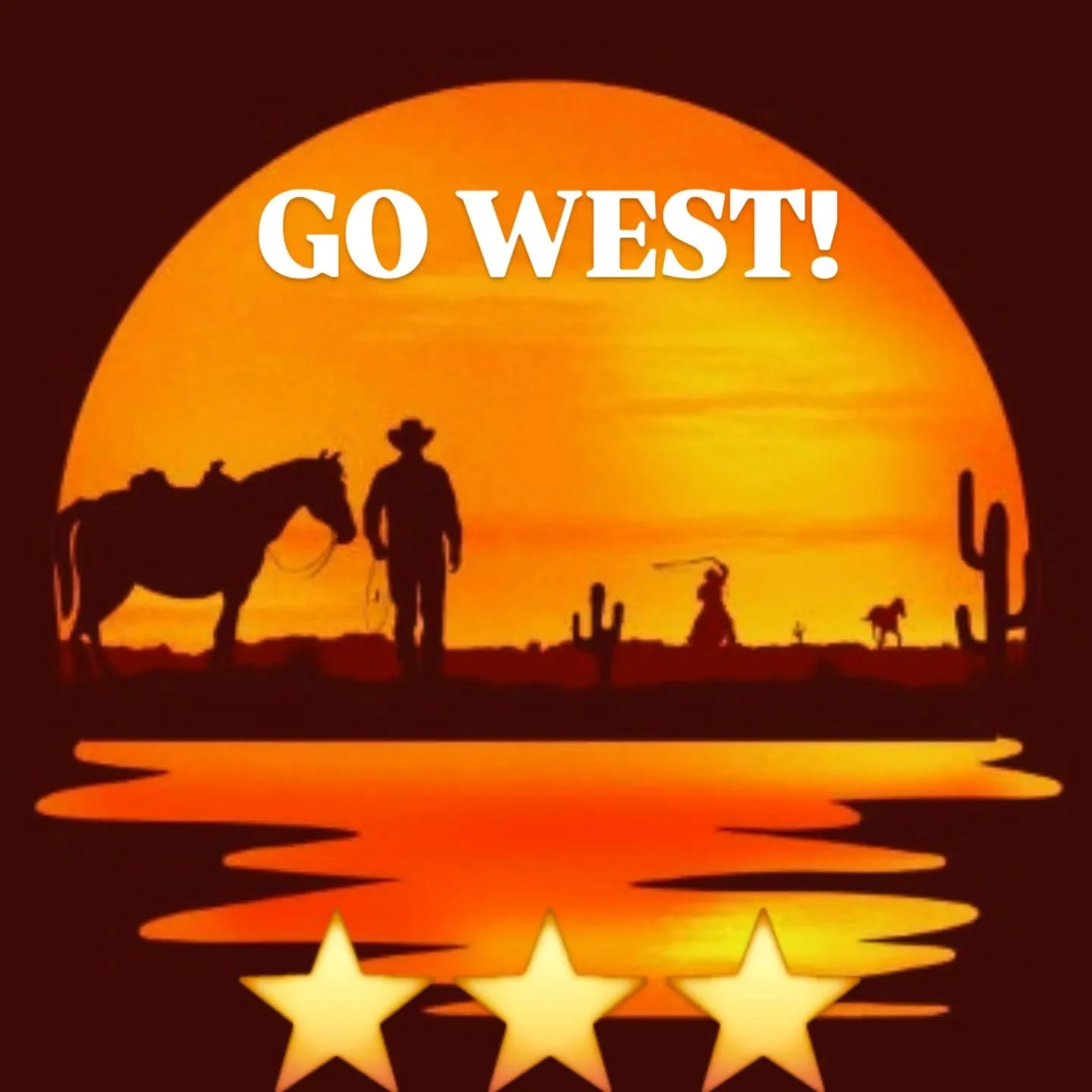 Back again with another digital fringe review!

This time, I've been watching 'Go West!' by Aimsir Theatre. It's an absurdist theatre piece set in what appears to be an apocalyptic wasteland in the United States of America. Except this wasteland isn'