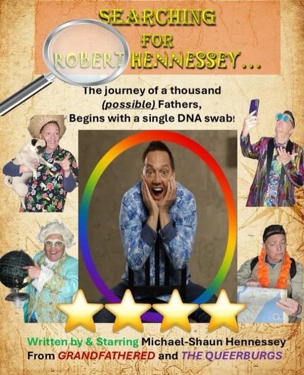 This show was on my radar from the early release days for Fringe announcements. It&rsquo;s a show about one man&rsquo;s search for his father and the rollercoaster of a life he led along the way, from cult indoctrination to receiving a fatal AIDS dia
