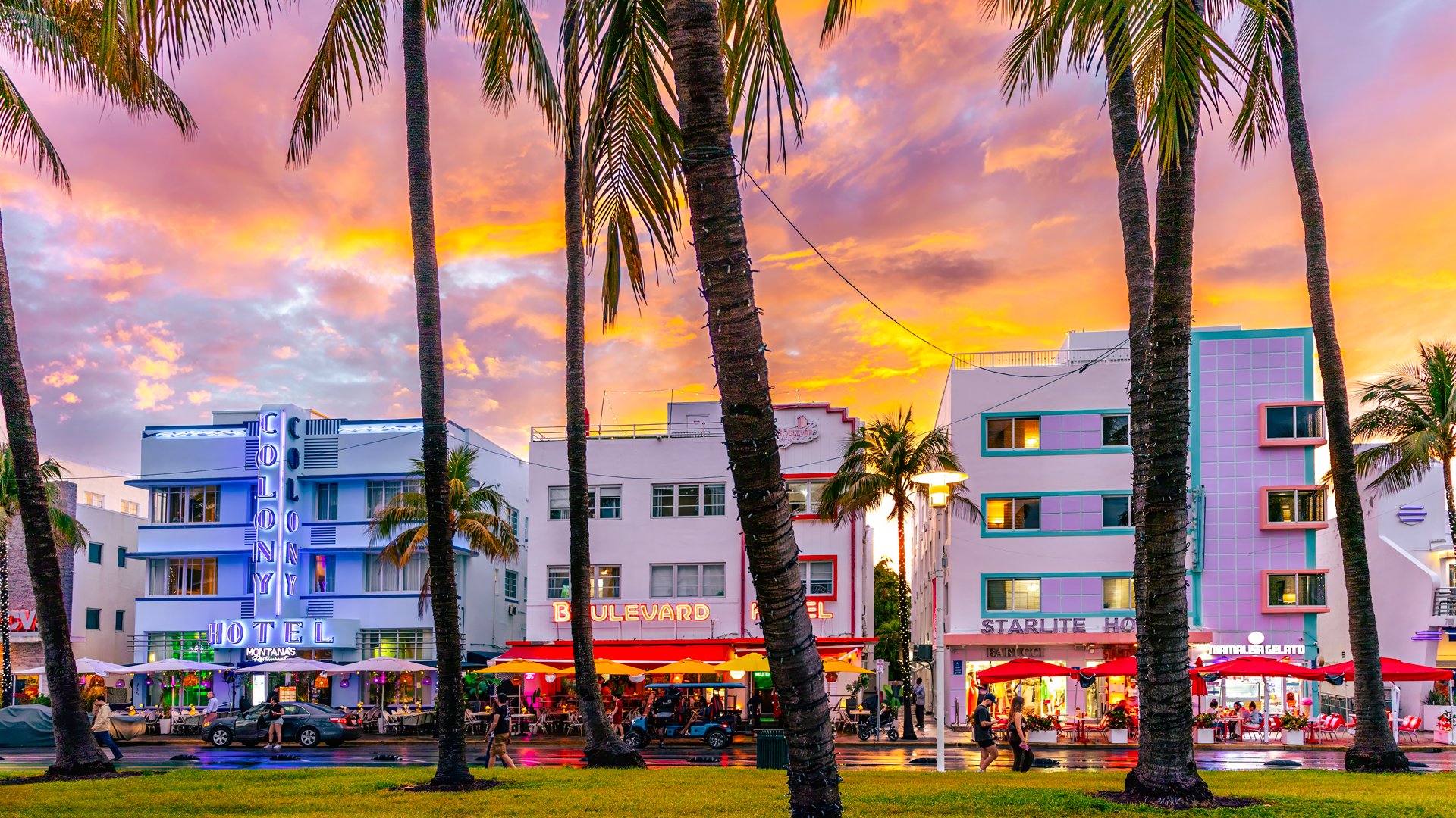 Neon Dreams at Dusk