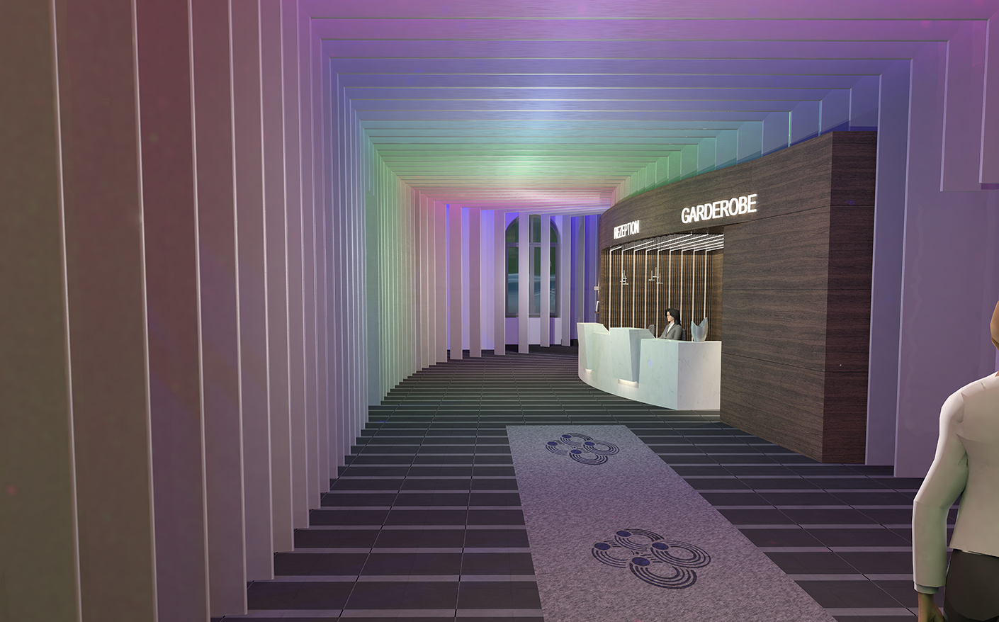 Neugestaltung Empfangsbereich Spielbank