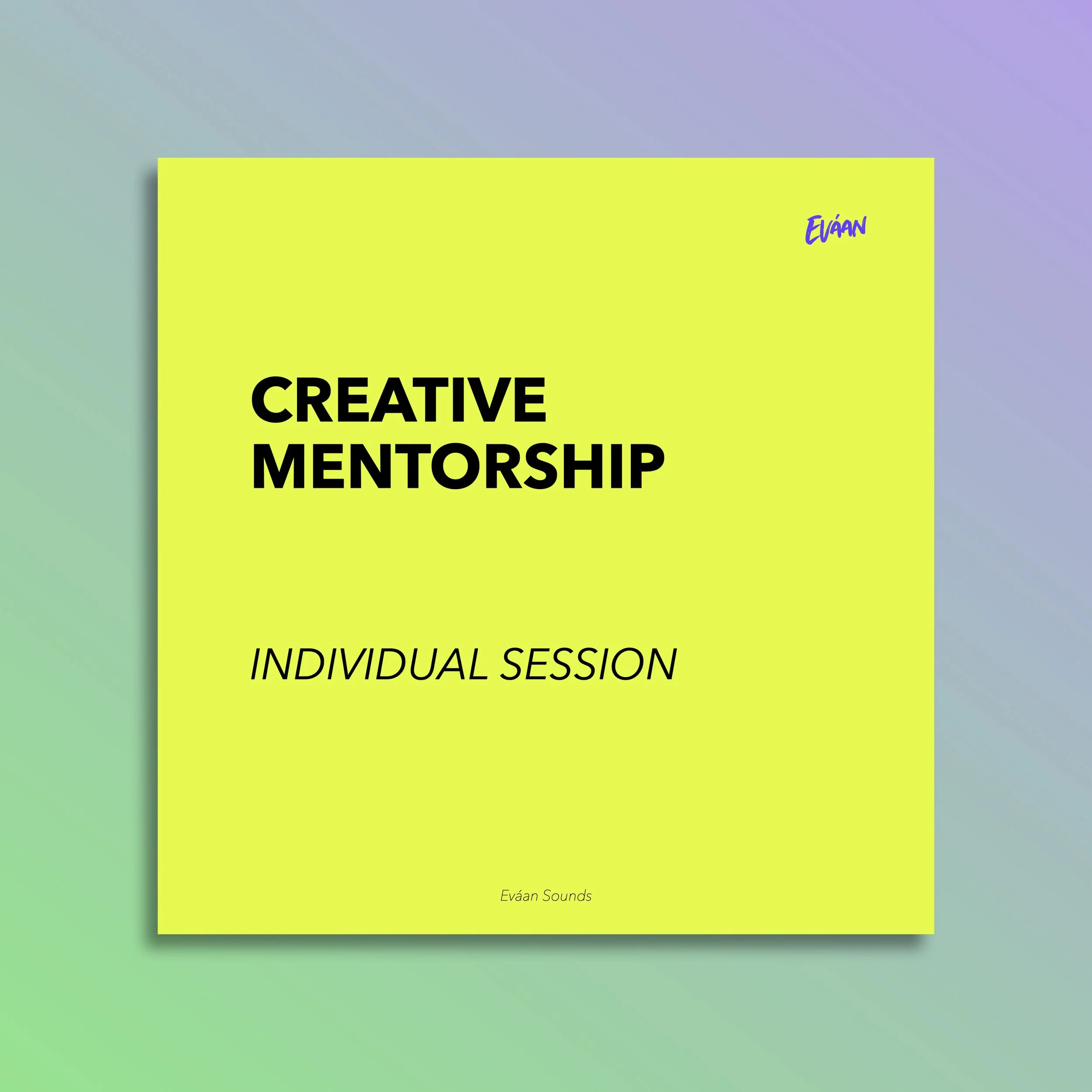 Creative Mentorship