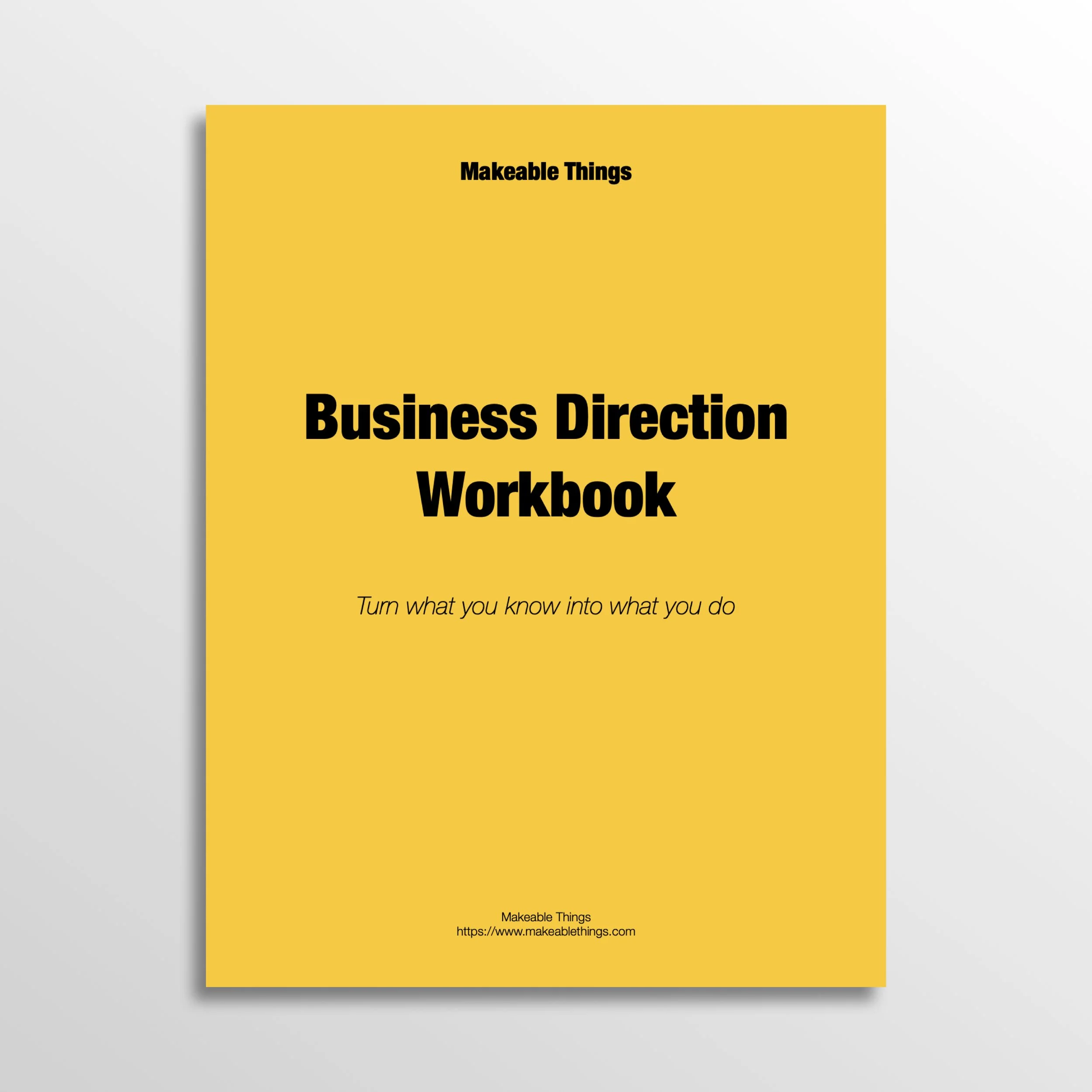 Business Direction Workbook