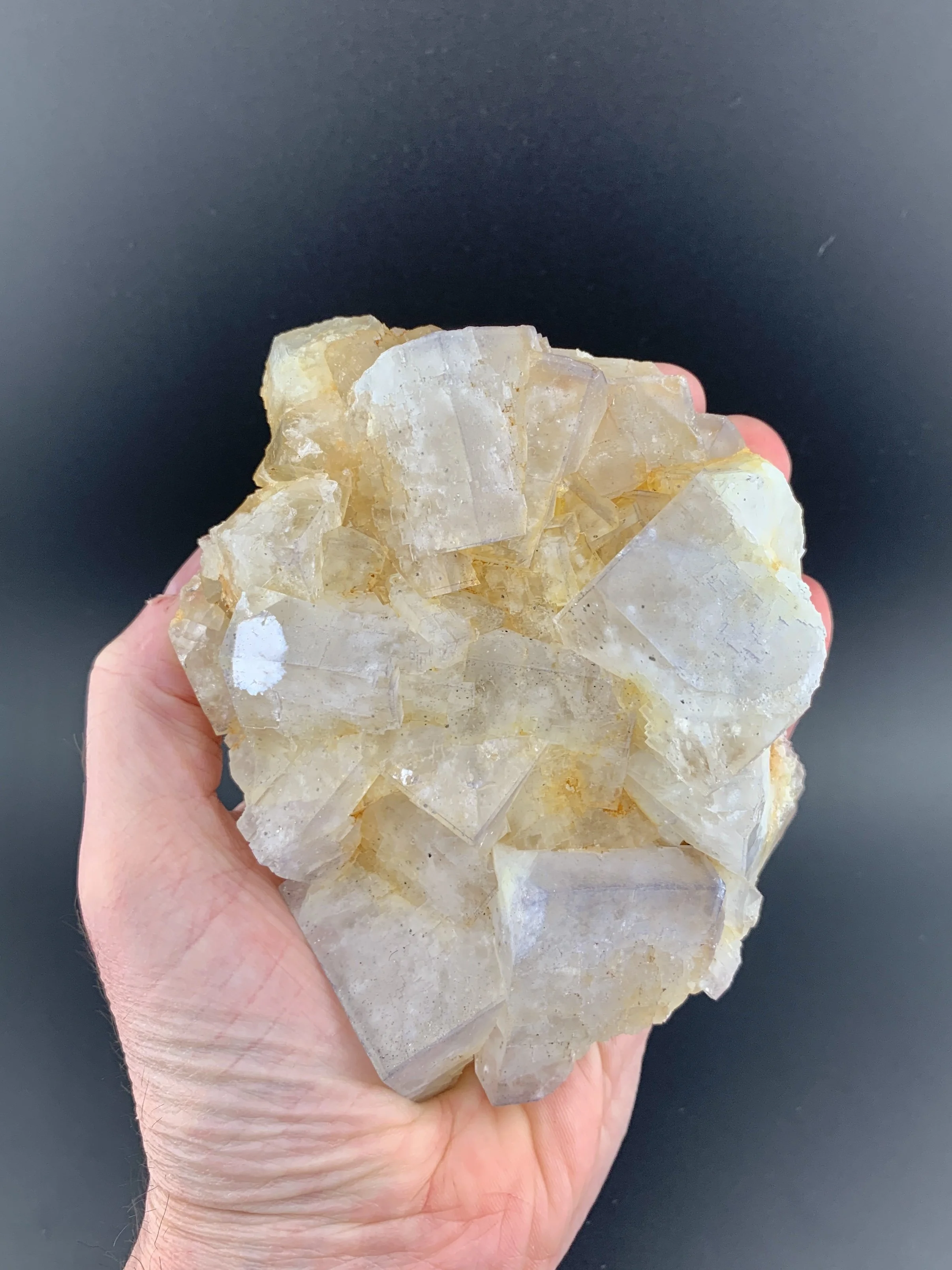 FLUORITE mineral specimen crystal from Gillheads Mine, Skyreholme, Yorkshire, England, UK