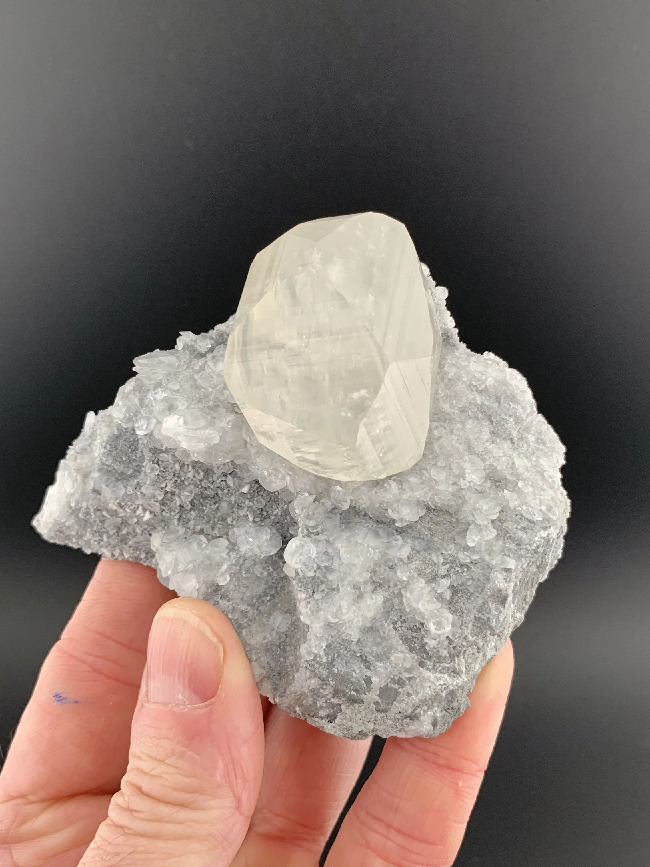 CALCITE mineral specimen crystal from Chenzhou, Hunan, China.