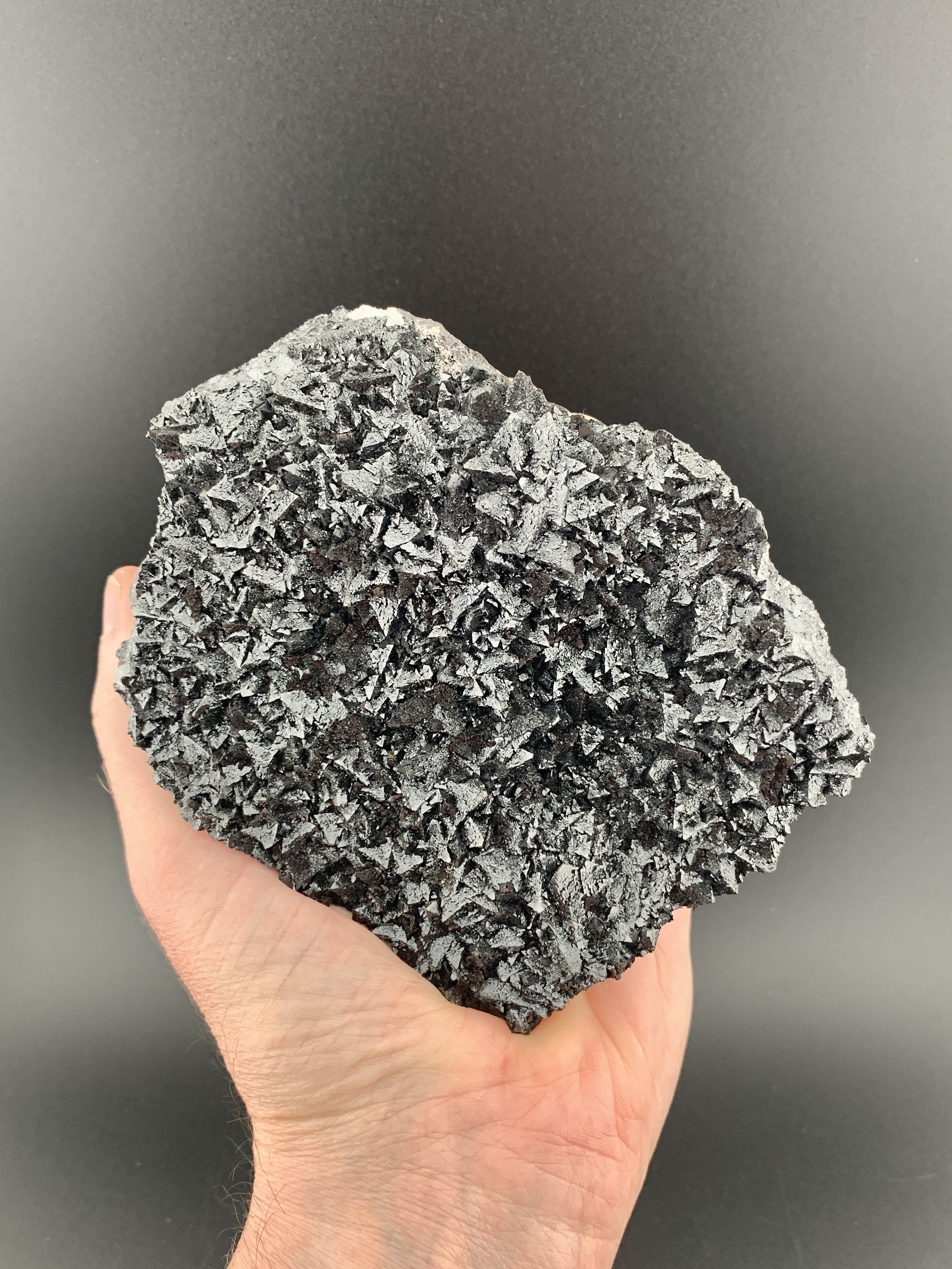 hausmannite mineral specimen crystal from nchwaning 2 mine Kalahari north cape South Africa