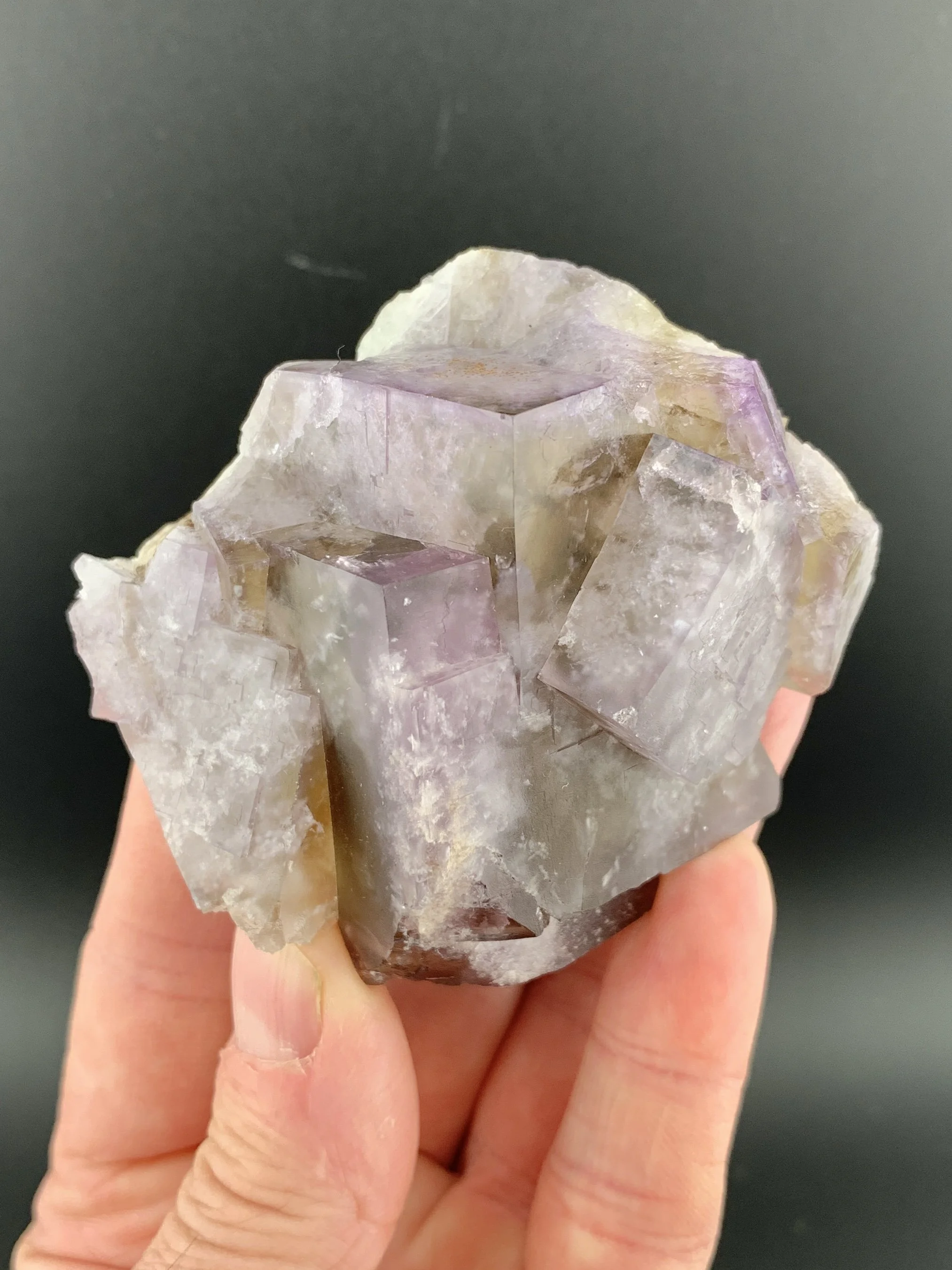 FLUORITE mineral specimen crystal from Greenlaws Mine, Weardale, Co.Durham, England, UK.
