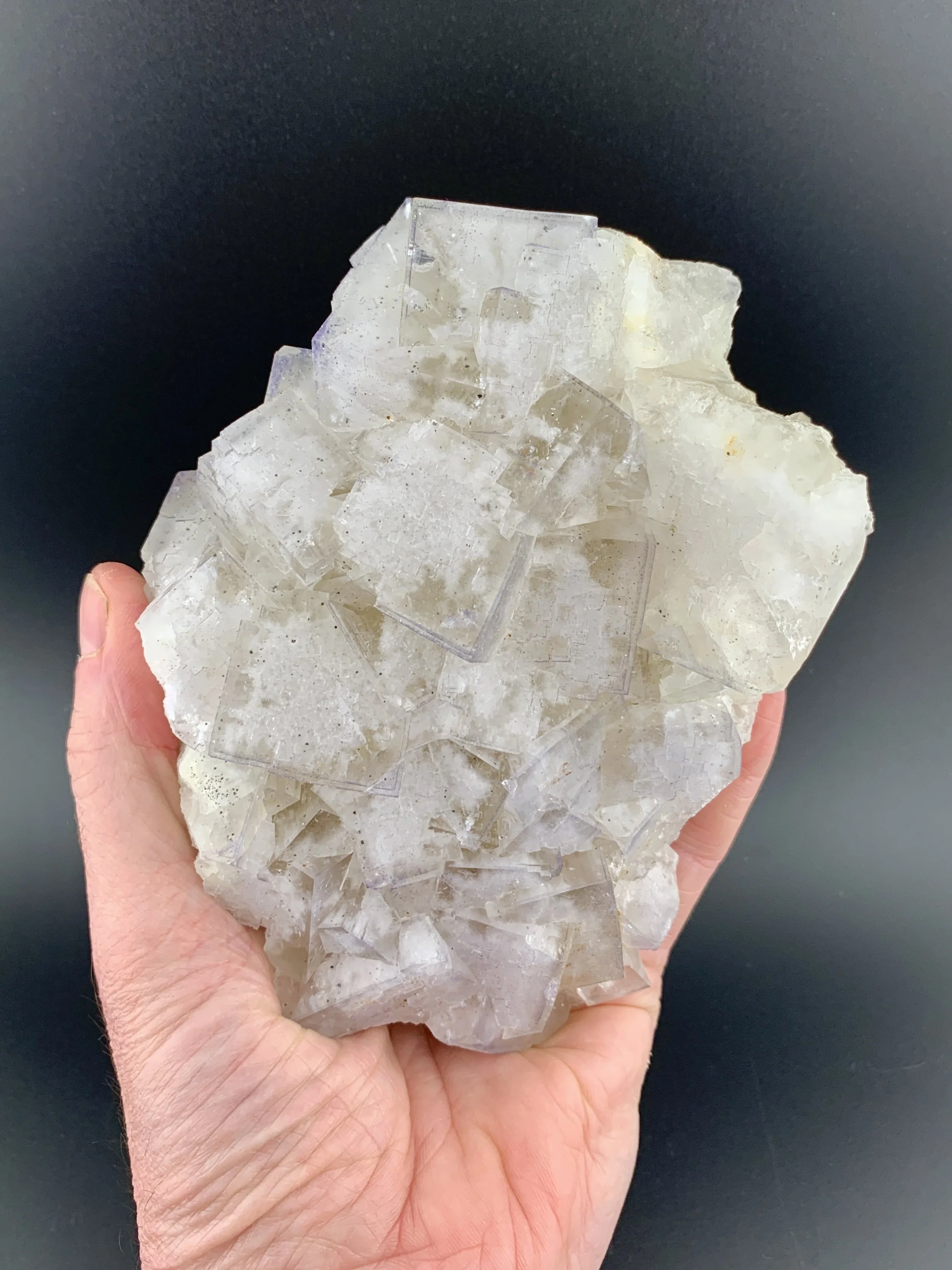 fluorite mineral specimen crystal from gillheads mine Yorkshire uk uv fluorescent