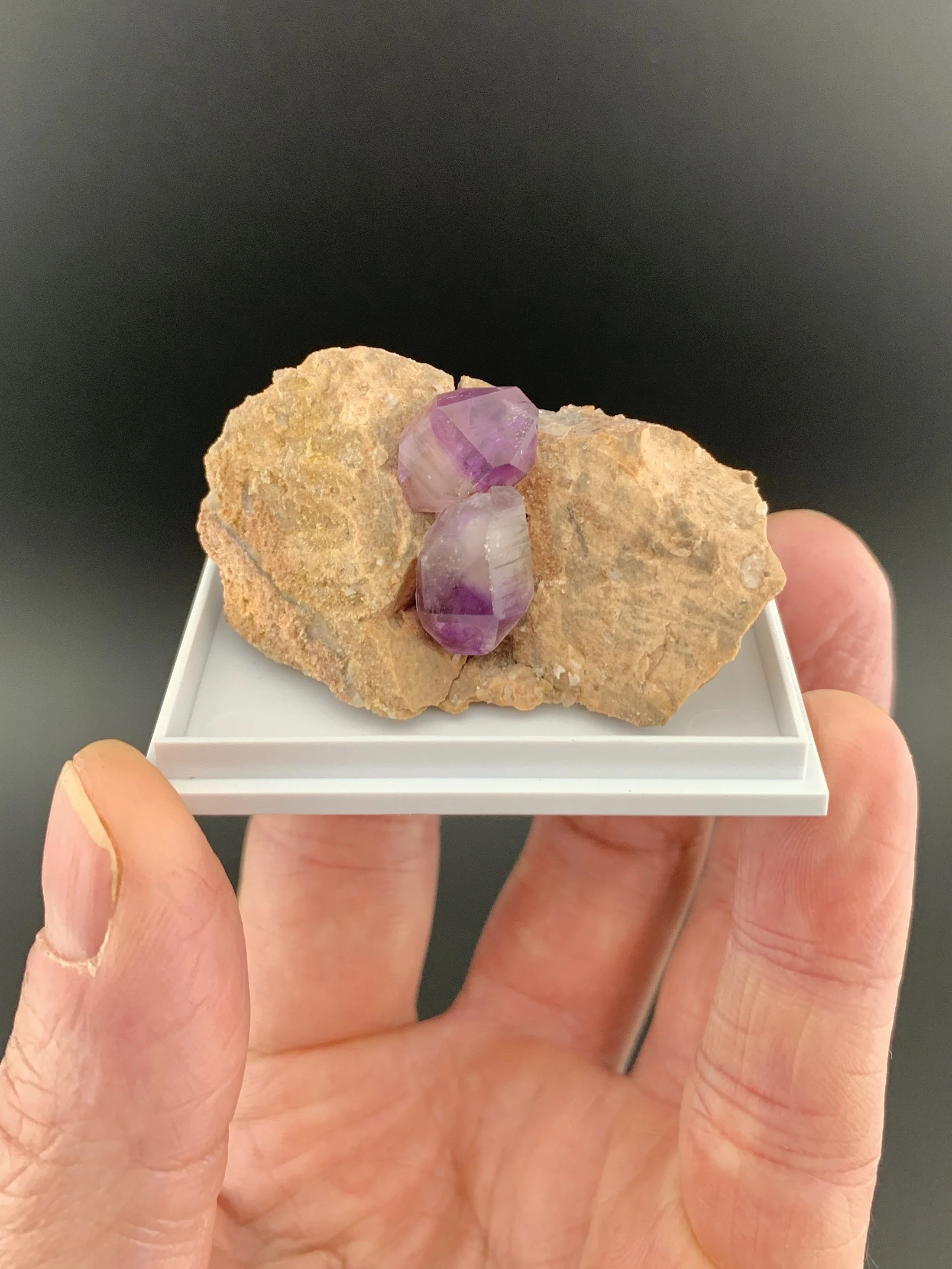 AMETHYST QUARTZ from Balkhash, Karaganda, Kazakhstan. (MSM29).