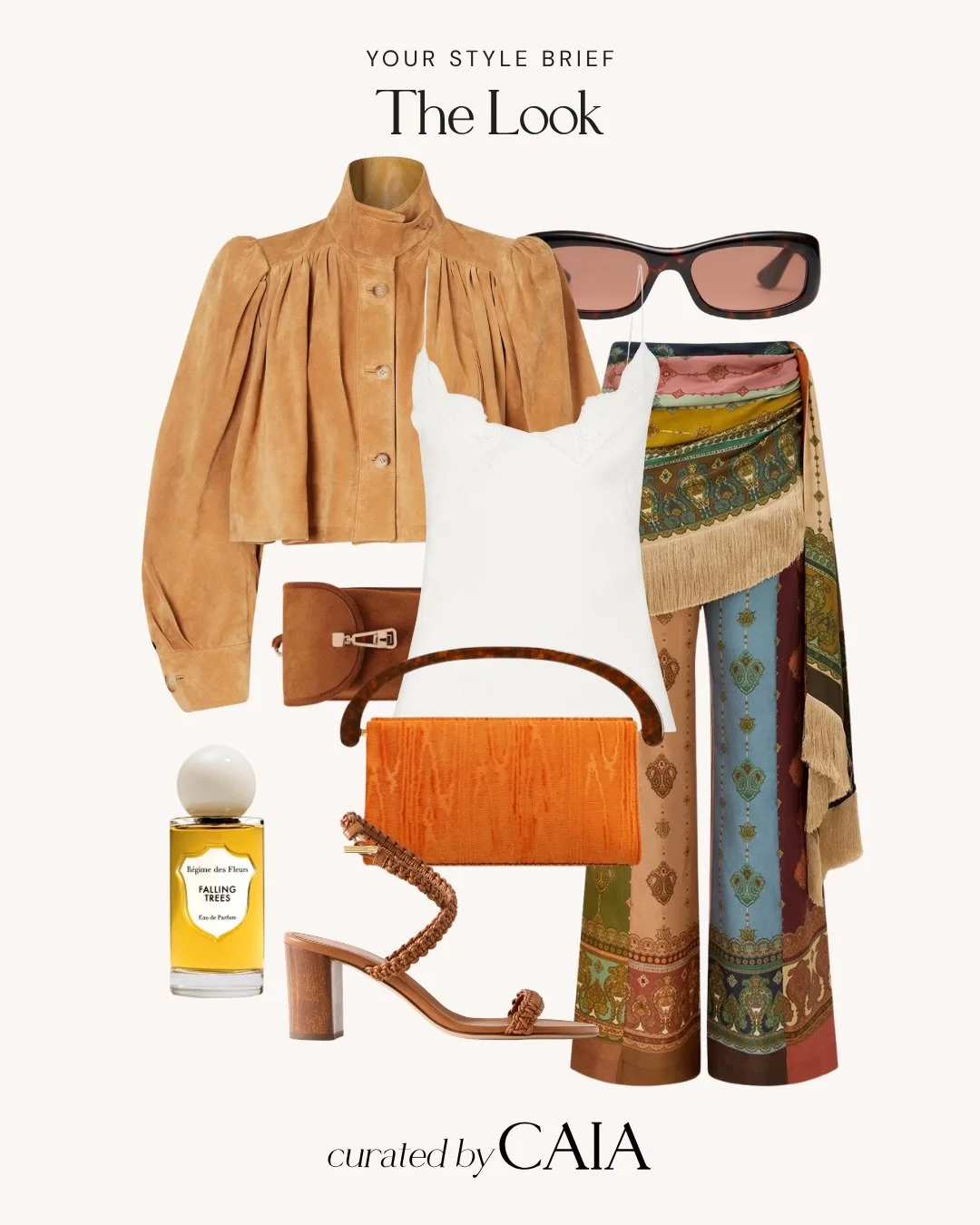 The new bohemian: romantic, richly layered and a little undone. &rsquo;70s references meet modern proportions in suede, scarf prints, sculptural accessories and warm autumn tones.

Head to the link in bio to shop the edit.