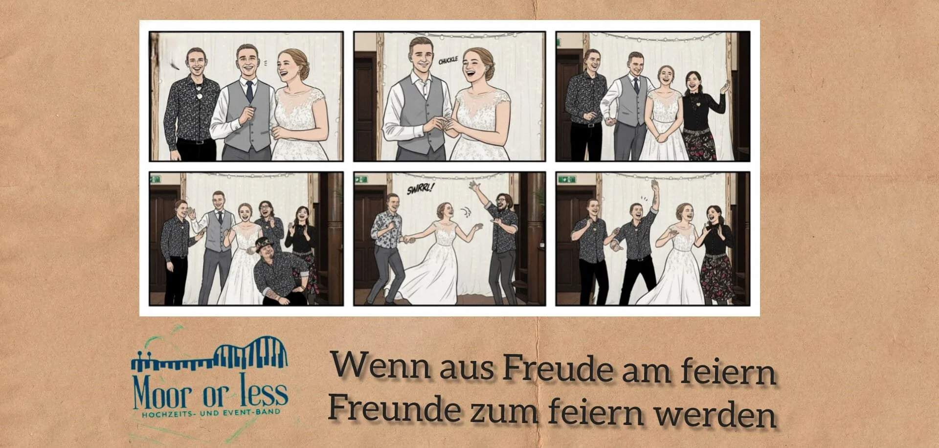 Wenn aus Freude am feiern, Freunde zum feiern werden.