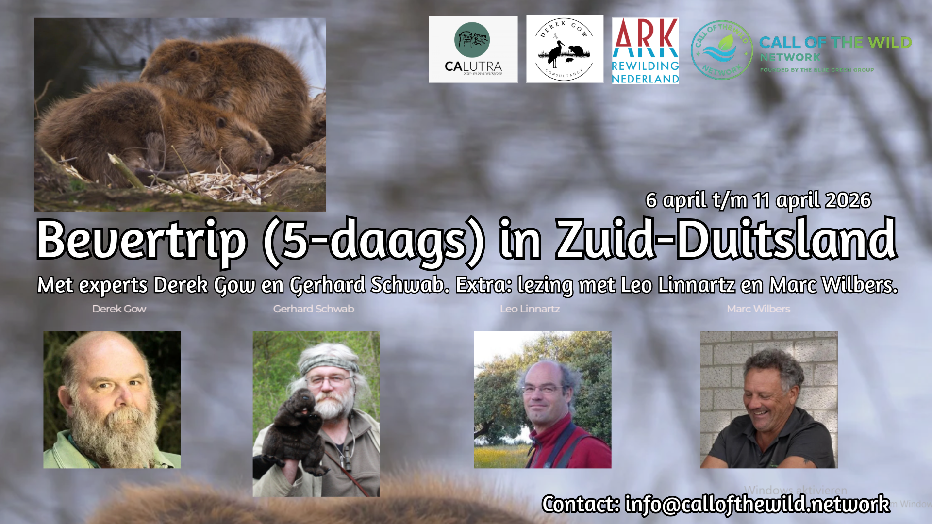 Beaver Trip to Bavaria  A study and inspiration trip with recognised experts to Bavaria is very timely. The national government is currently working on a national beaver strategy. Regional beaver mana