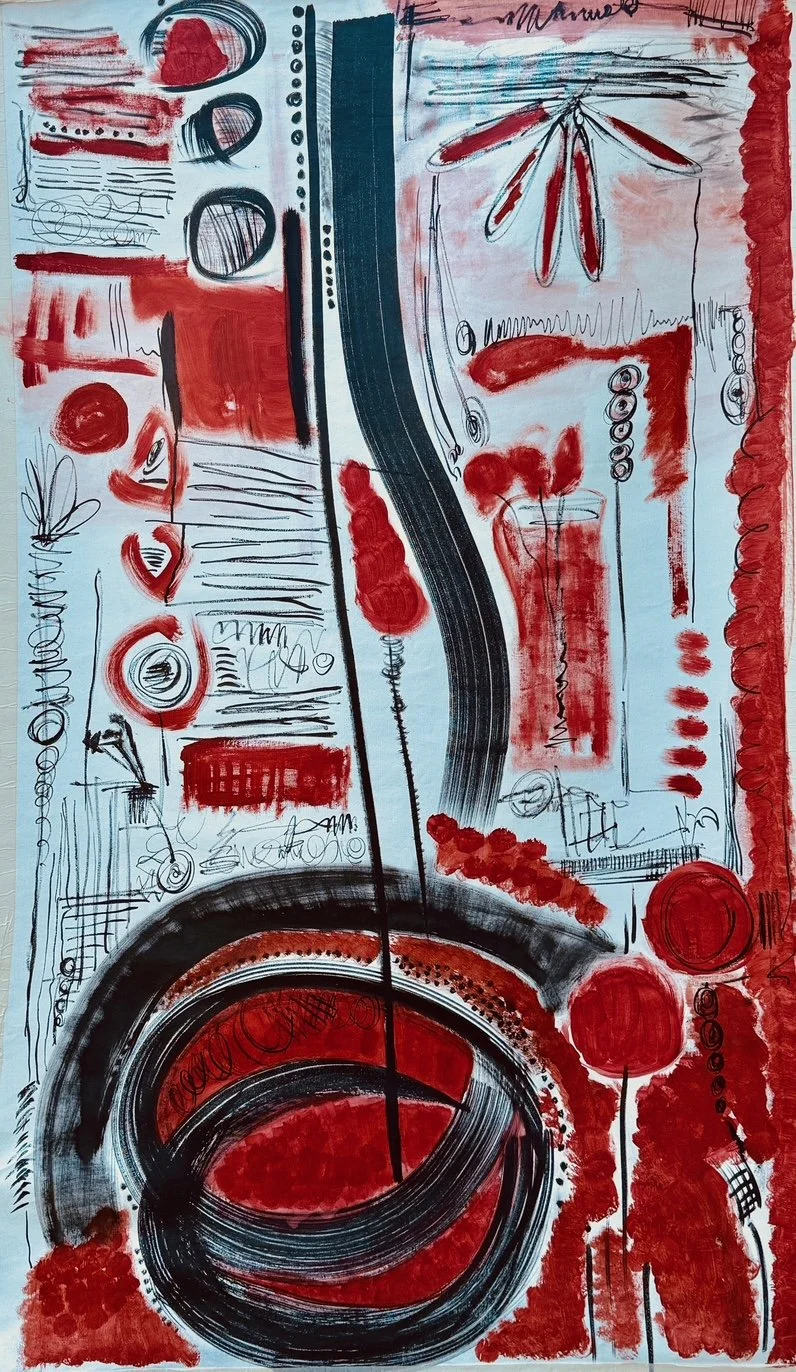 Acrílica sobre tela, 100 x 160 cm - 2025