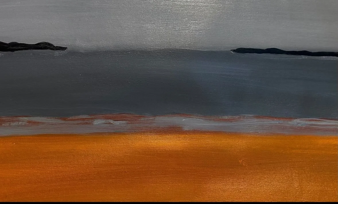 Horizonte Cinza 25 x35cm