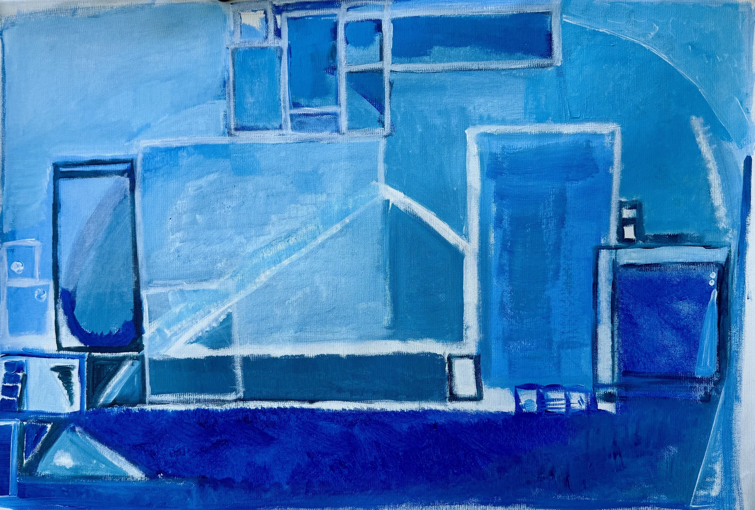 Acrílica sobre tela, 68 x 47cm - 2023