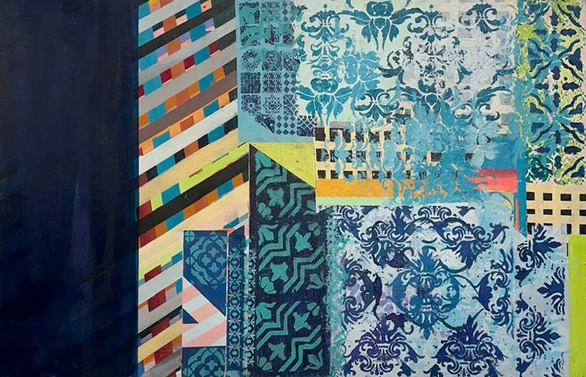 Azulejos (2019) 130x80cmc -Acrílica sobre tela