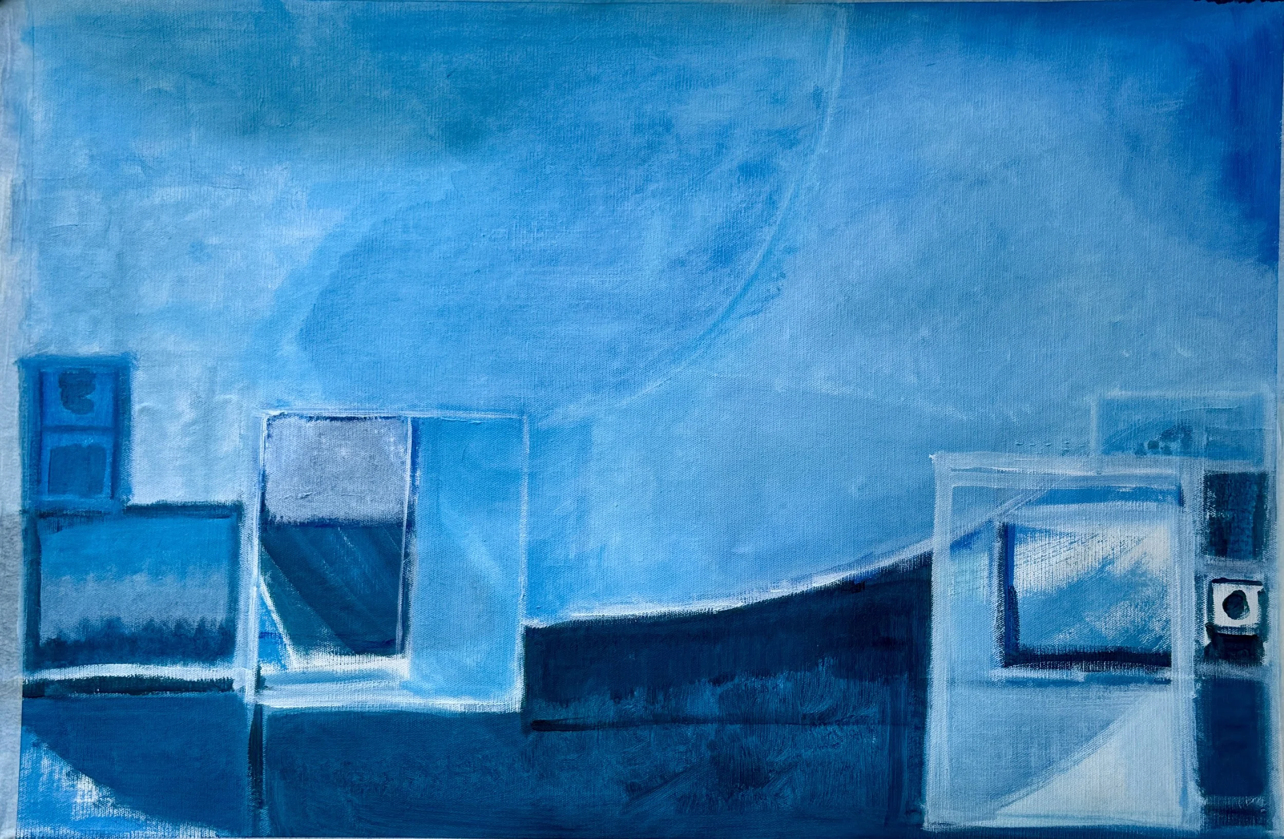 Acrílica sobre tela, 68 x 47cm - 2023