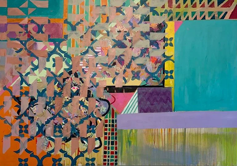 Muxarabi (2020) 140x100cmc -Acrílica sobre tela