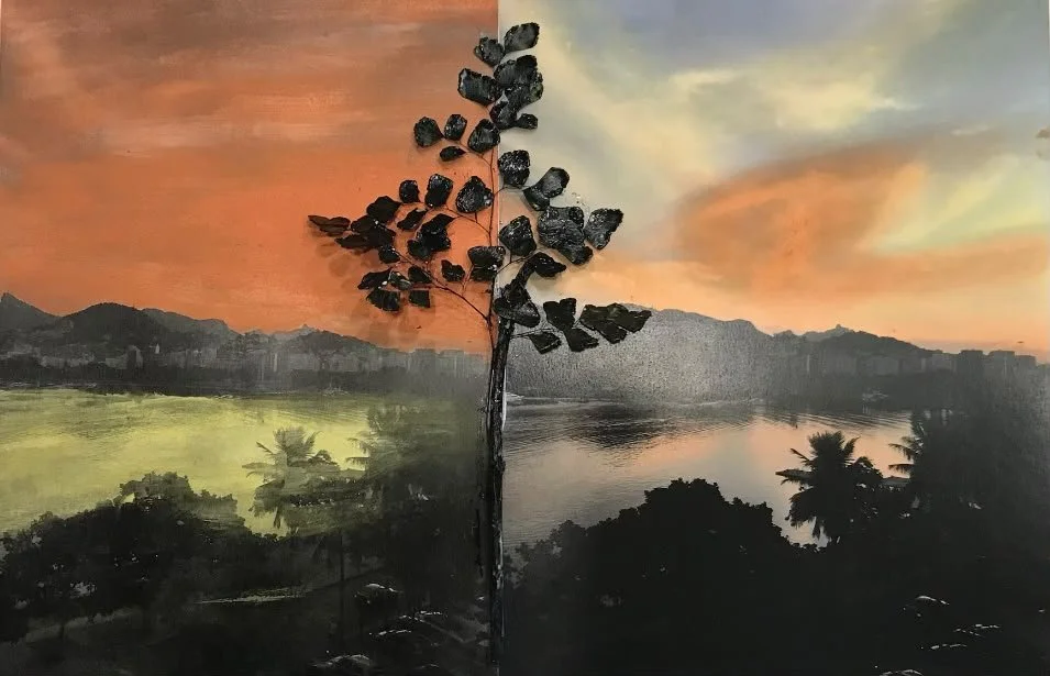 Rio de Janeiro 40 x2 8cm