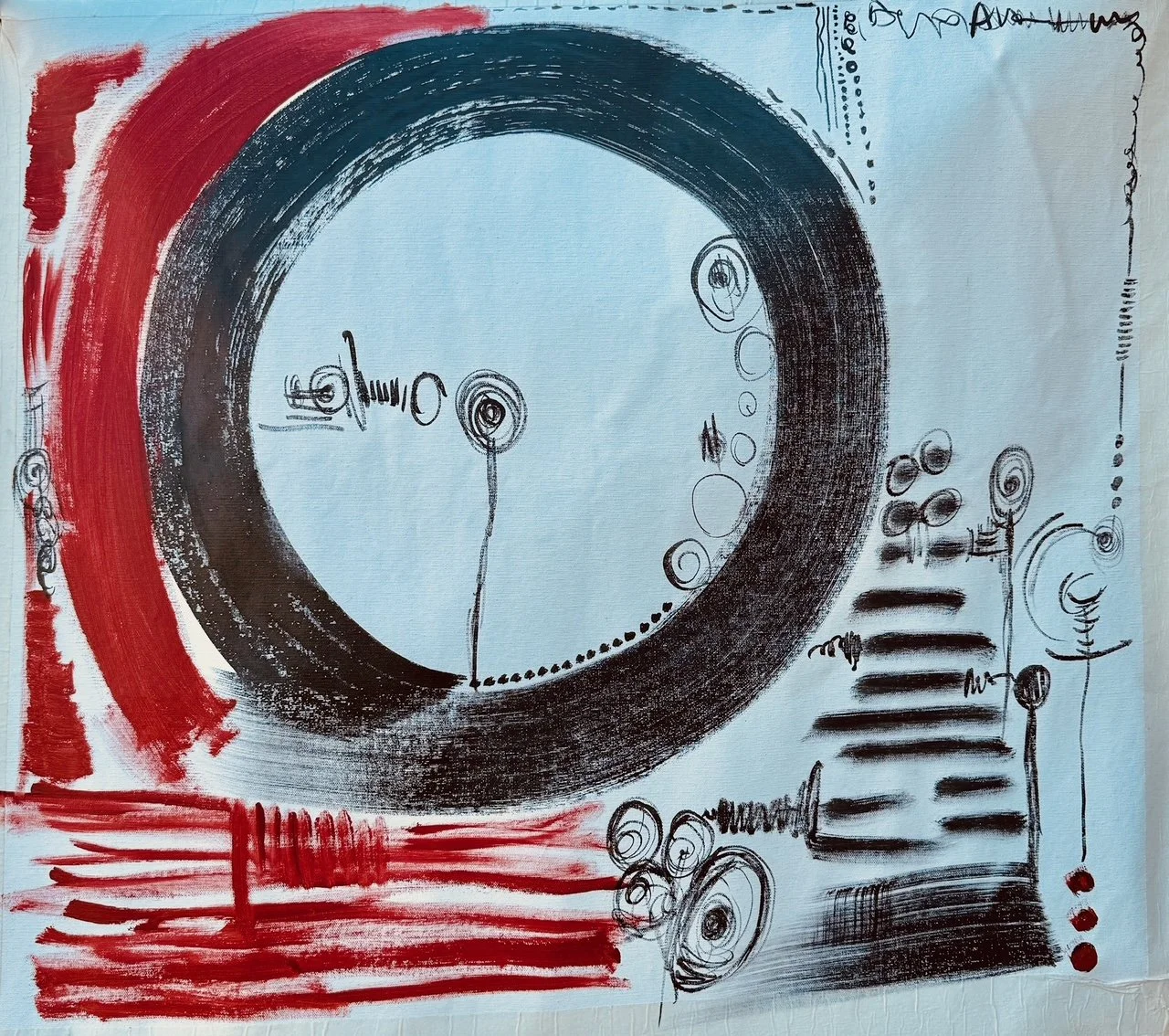 Acrílica sobre tela, 82 x 73 cm - 2024