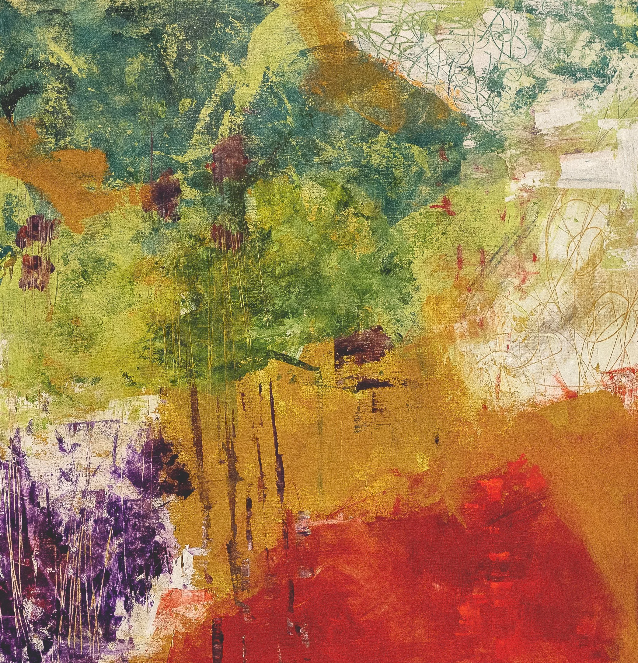 Acrílica sobre  tela, 74 x 77cm