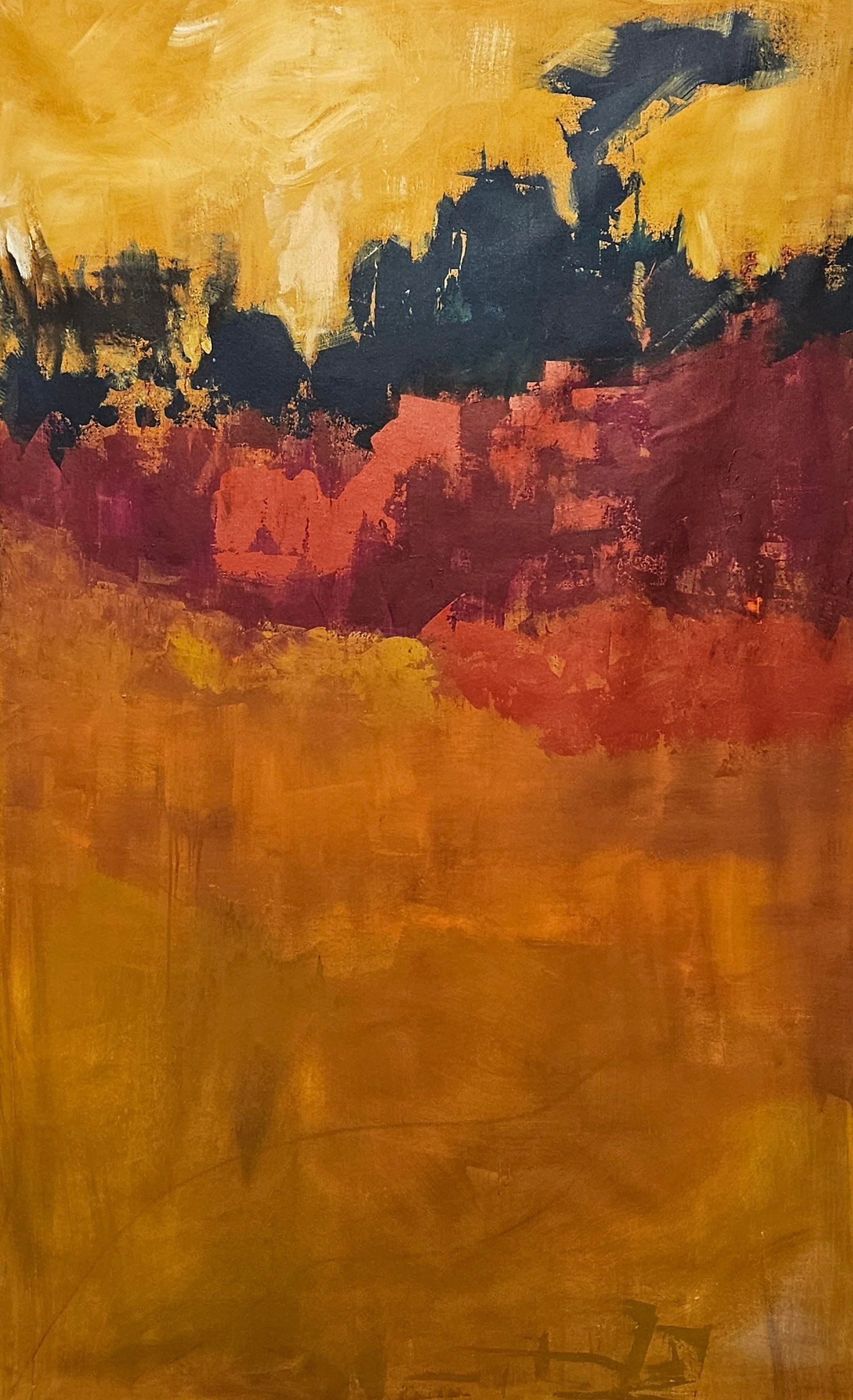 Acrílica sobre  tela, 90 x160cm