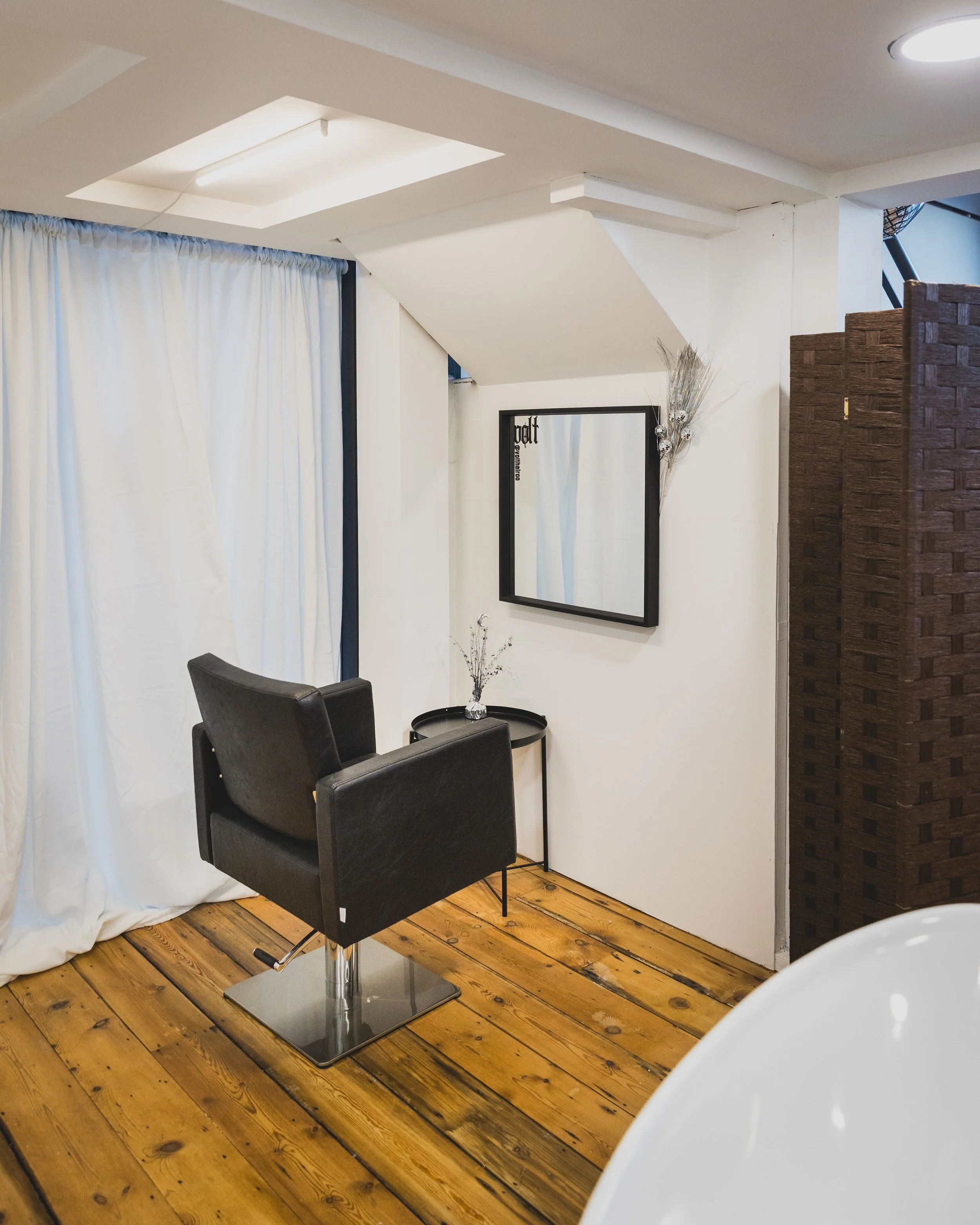 Private hairdressing booth - Bristol