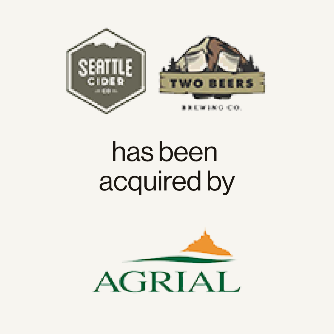 Seattle Cider and Two Beers Brewing Co was acquired by Agrial