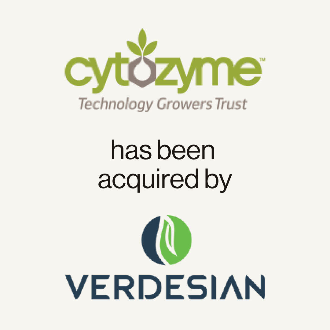 Cytzome has been acquired by Verdesian Life Sciences
