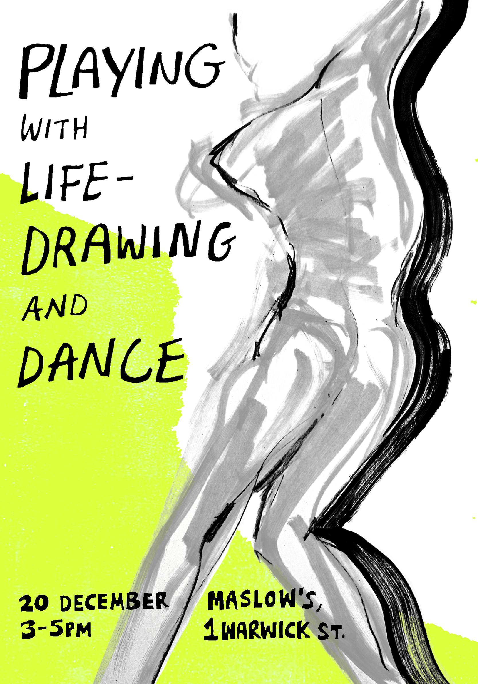Poster for Life Drawing Class