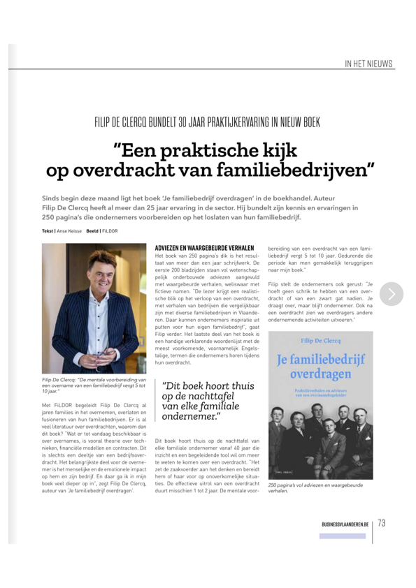 Een praktische kijk op overdracht van familiebedrijven