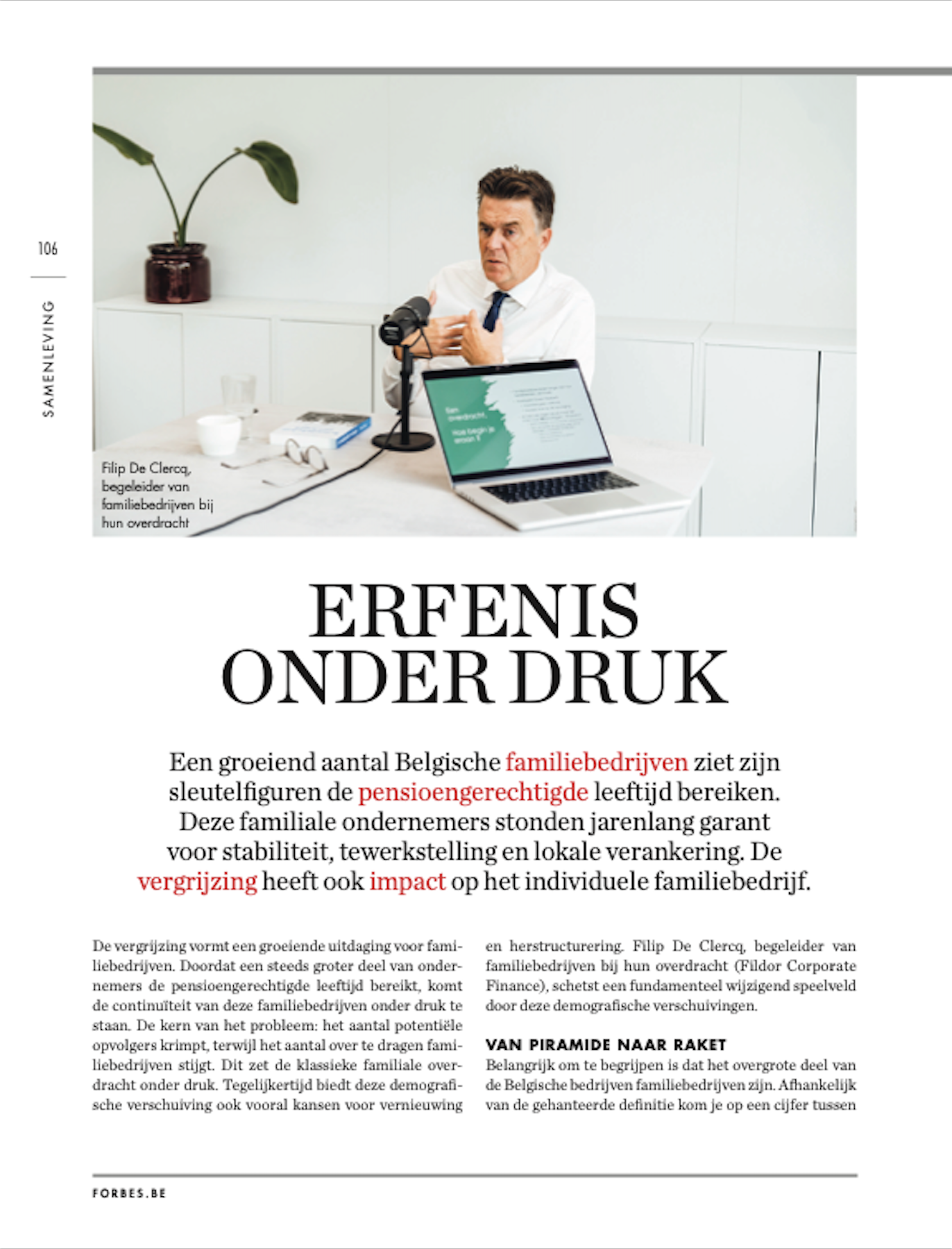 Erfenis onder druk