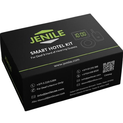 If you are deaf, please pick the pack Hotel.